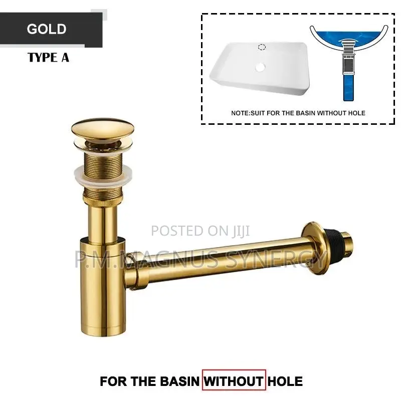 England Standard Gold Bottle Trap