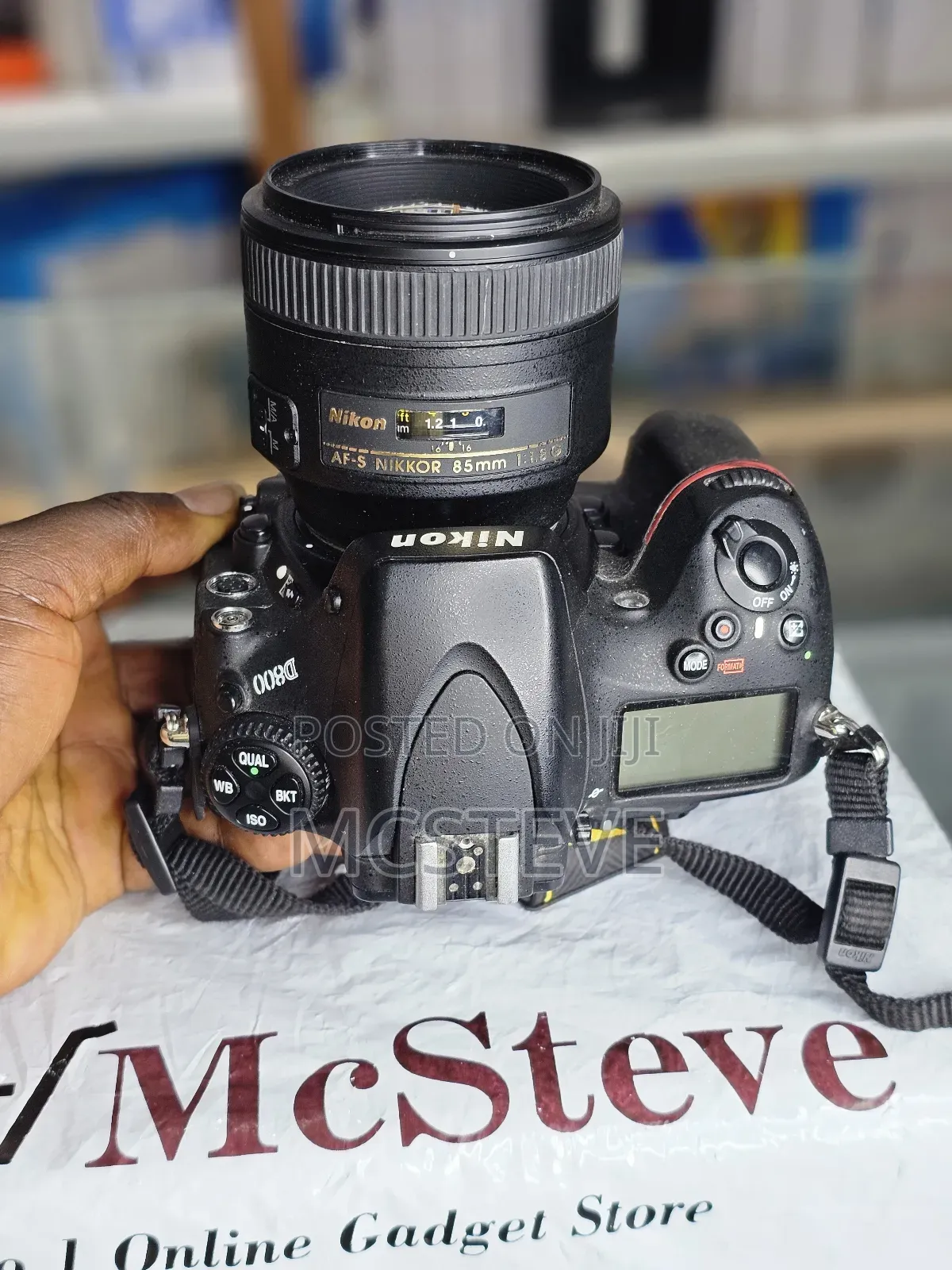 Nikon D800 Camera With 85MM 1.8 AF-S Lens