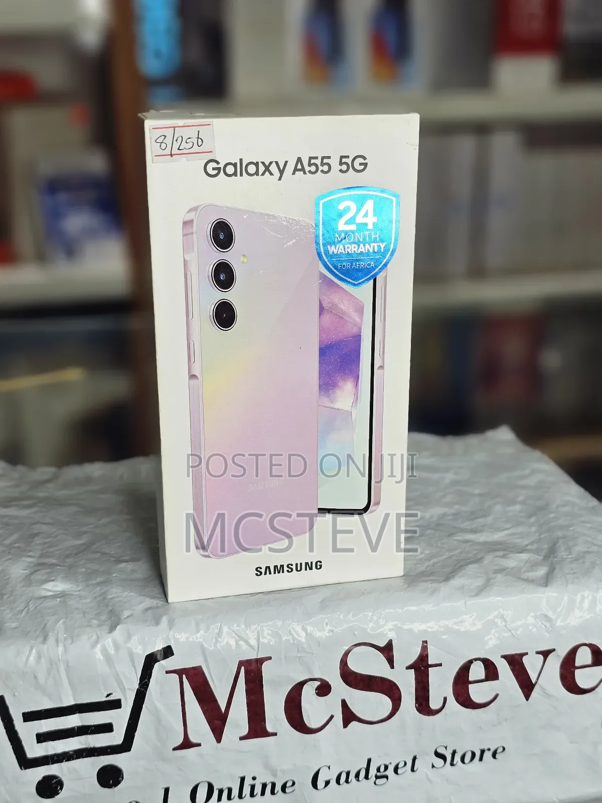 New Samsung Galaxy A55 256 GB Purple