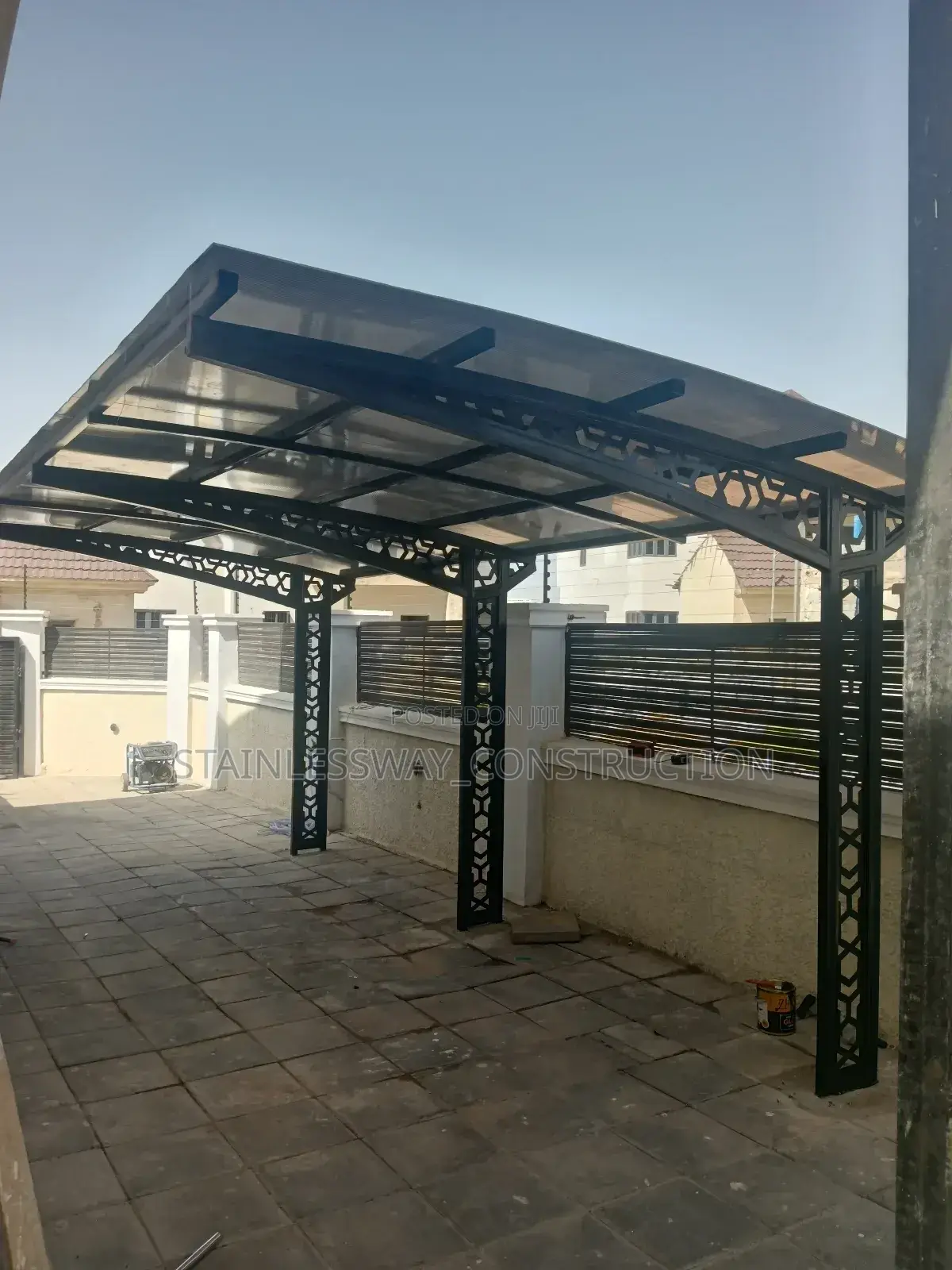3 Stand Carport Design With Laser Cut