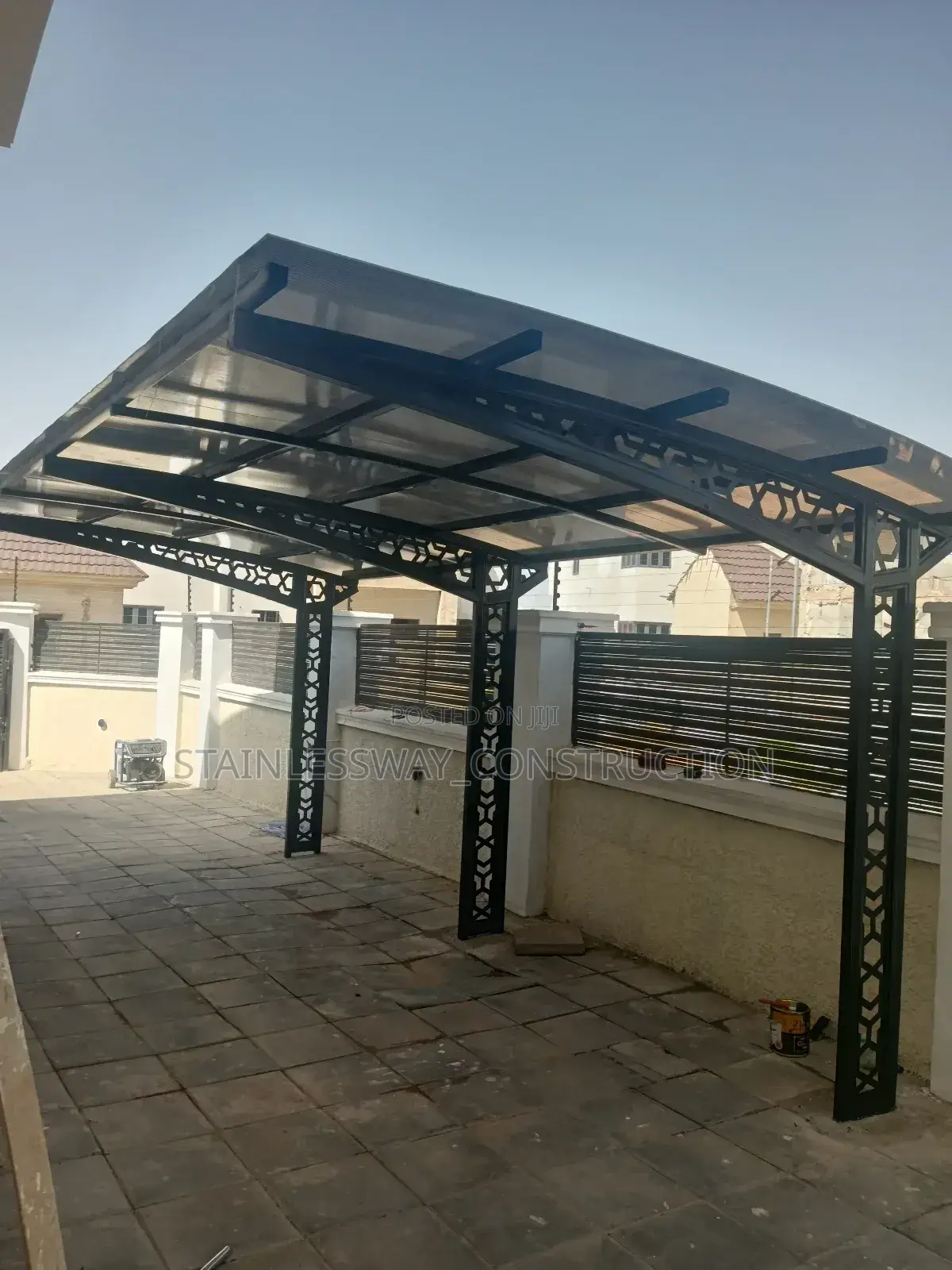 3 Stand Carport Design With Laser Cut