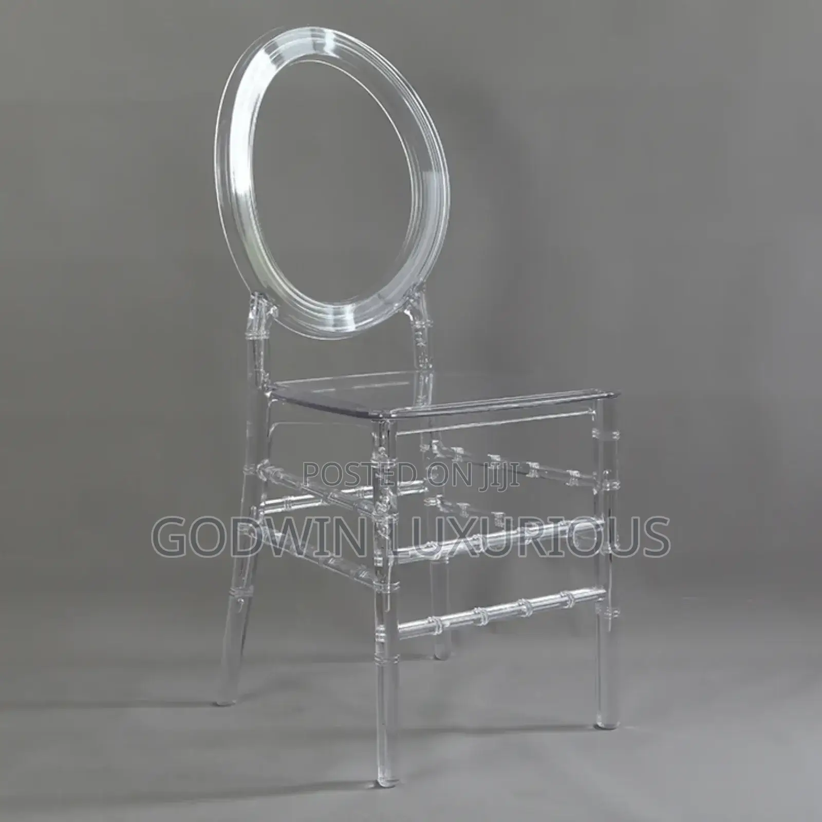 Clear O Back Chairs