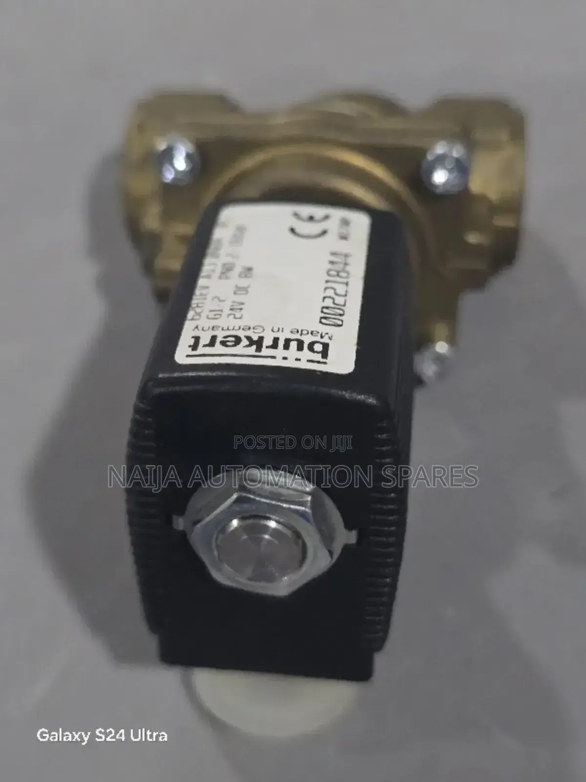 | Burkert 2/2 Way Solenoid Valve, 24vdc