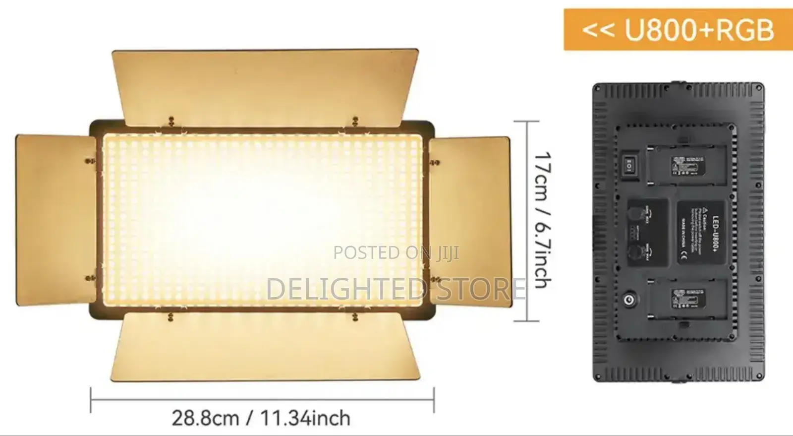 Professional Photo Video Led Light Varicolour (Rgb)