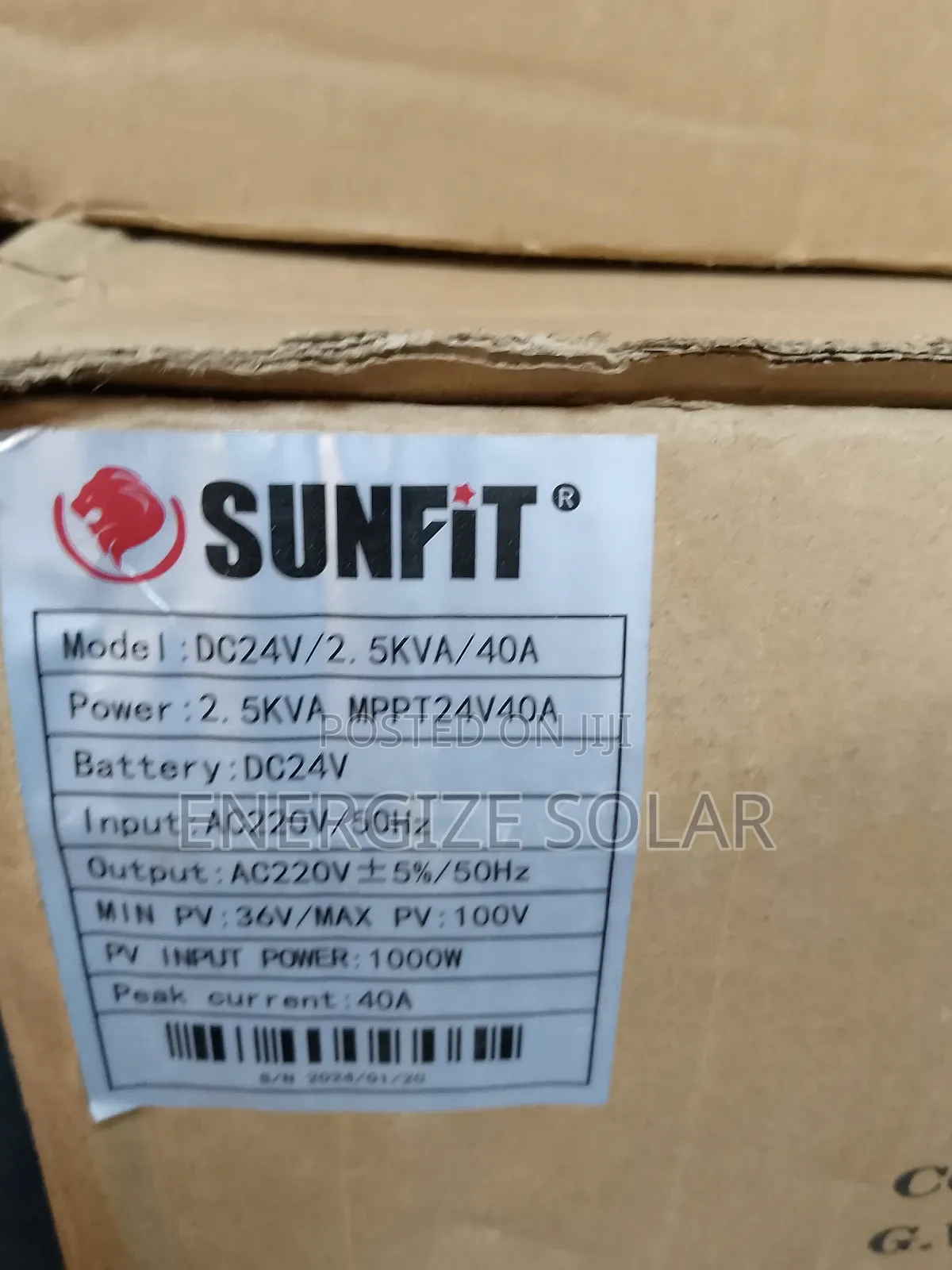 2.5kva 24v Sunfit Hybrid Inverter