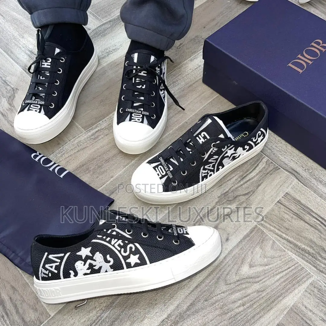 Original Christian Dior Walk N Dior Low-Top Platform Sneaker