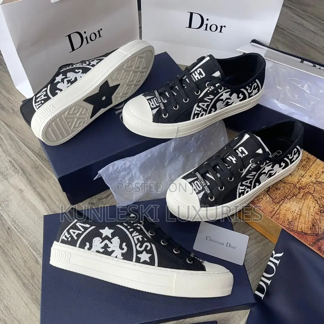 Original Christian Dior Walk N Dior Low-Top Platform Sneaker