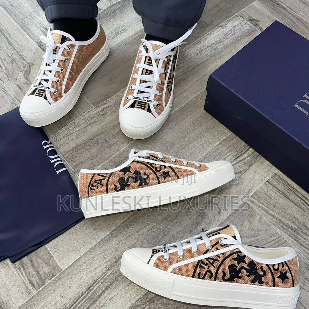 Original Christian Dior Walk N Dior Low-Top Platform Sneaker