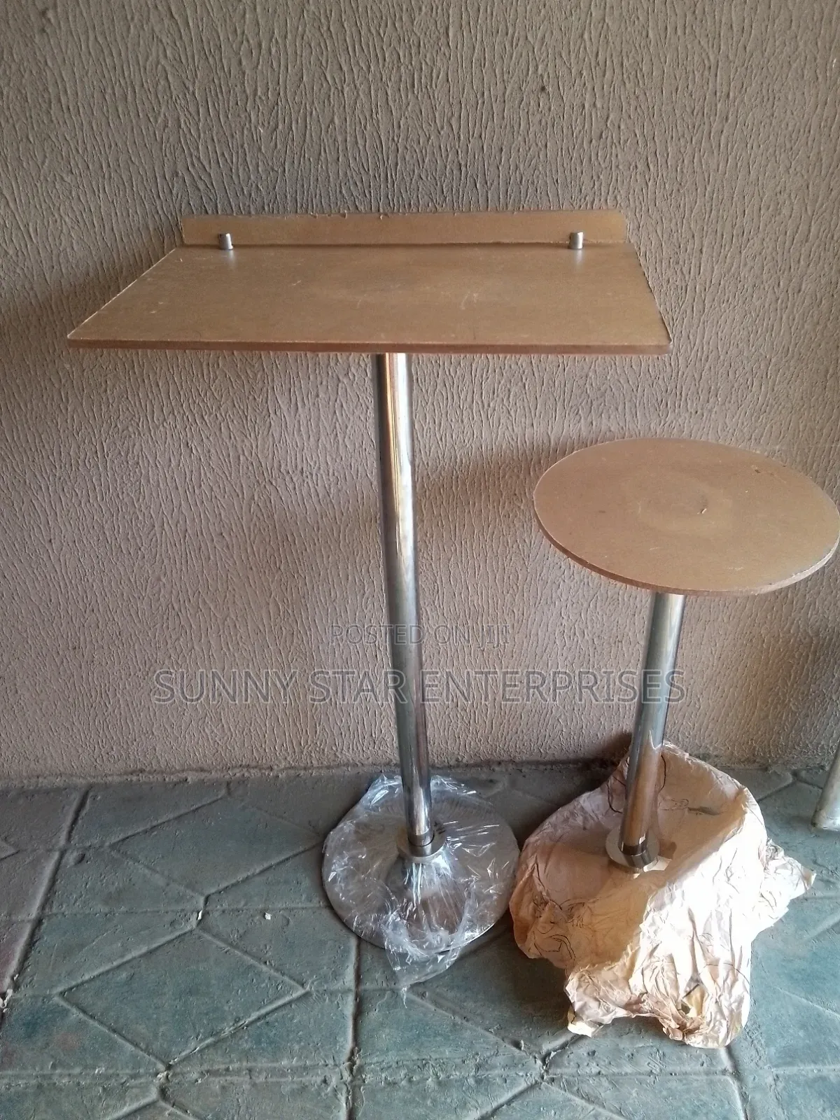 High Quality Unbreakable Acrylic Single Pole Pulpit for Chu