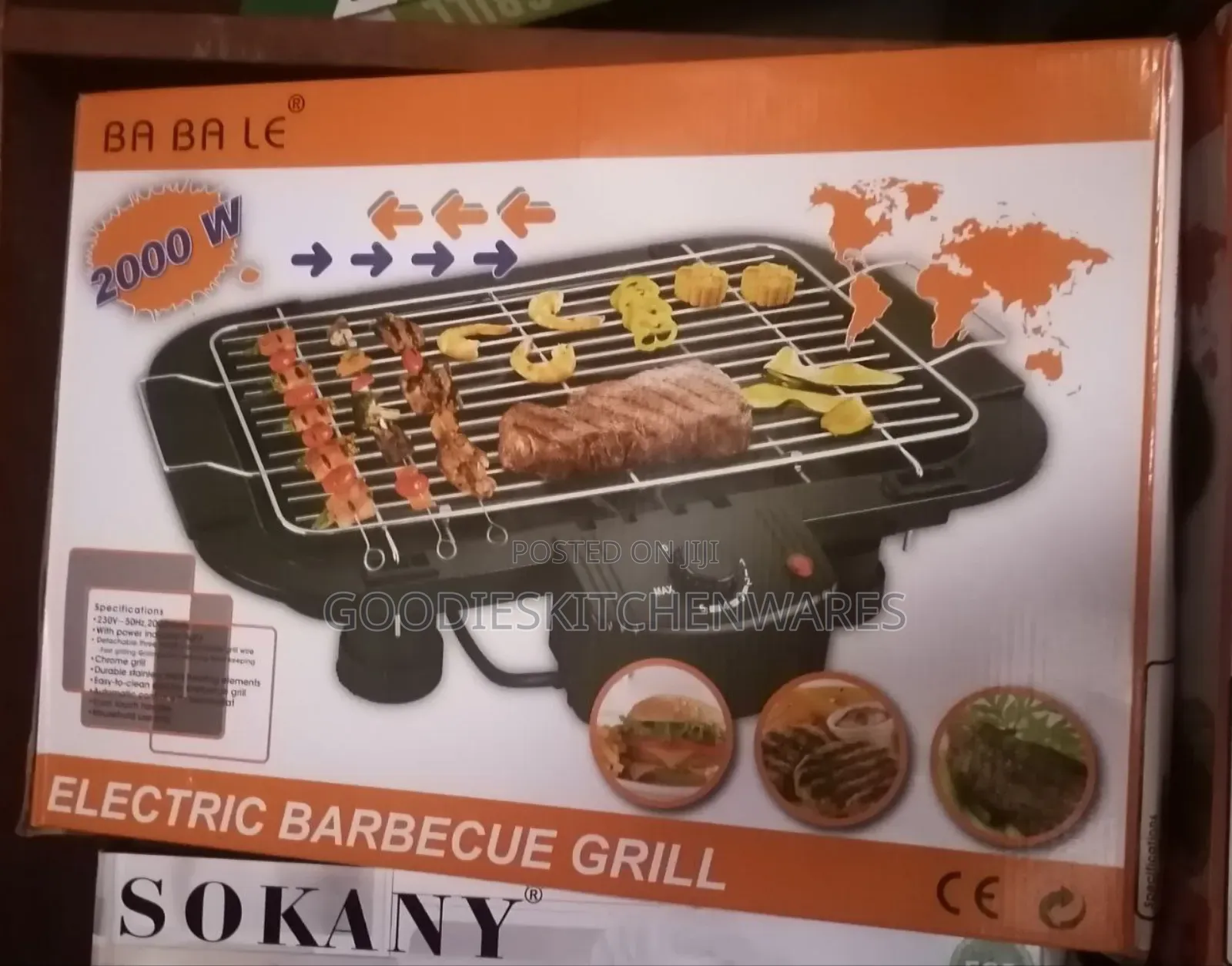 Electric Barbecue BBQ Grill