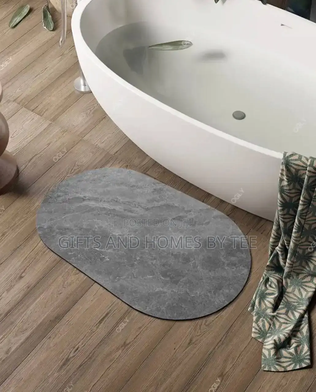 Absorbent Non Slip Bathroom Mat