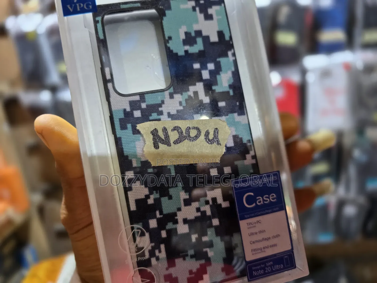 Samsung Galaxy Note 20 Ultra CAMOUFLAGE Ultra Slim Case