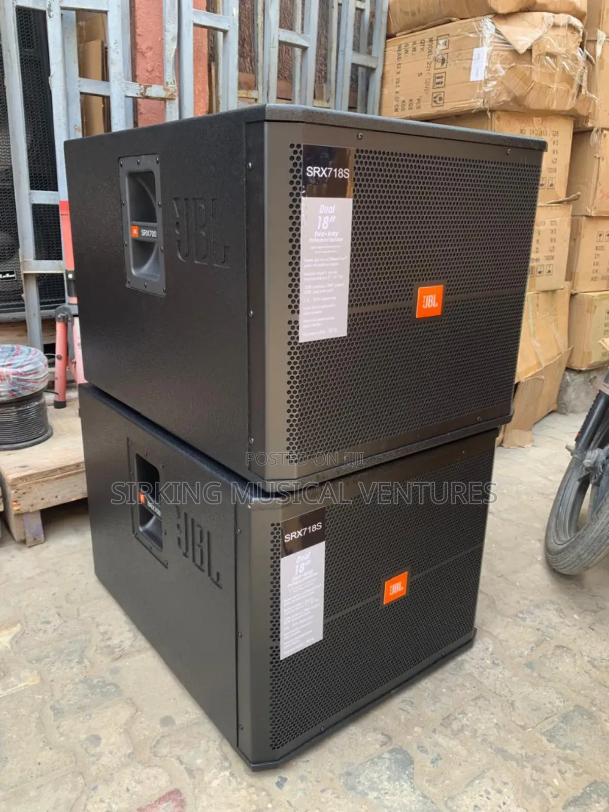 JBL Subwoofer Srx718s Pure Acoustic 18inches