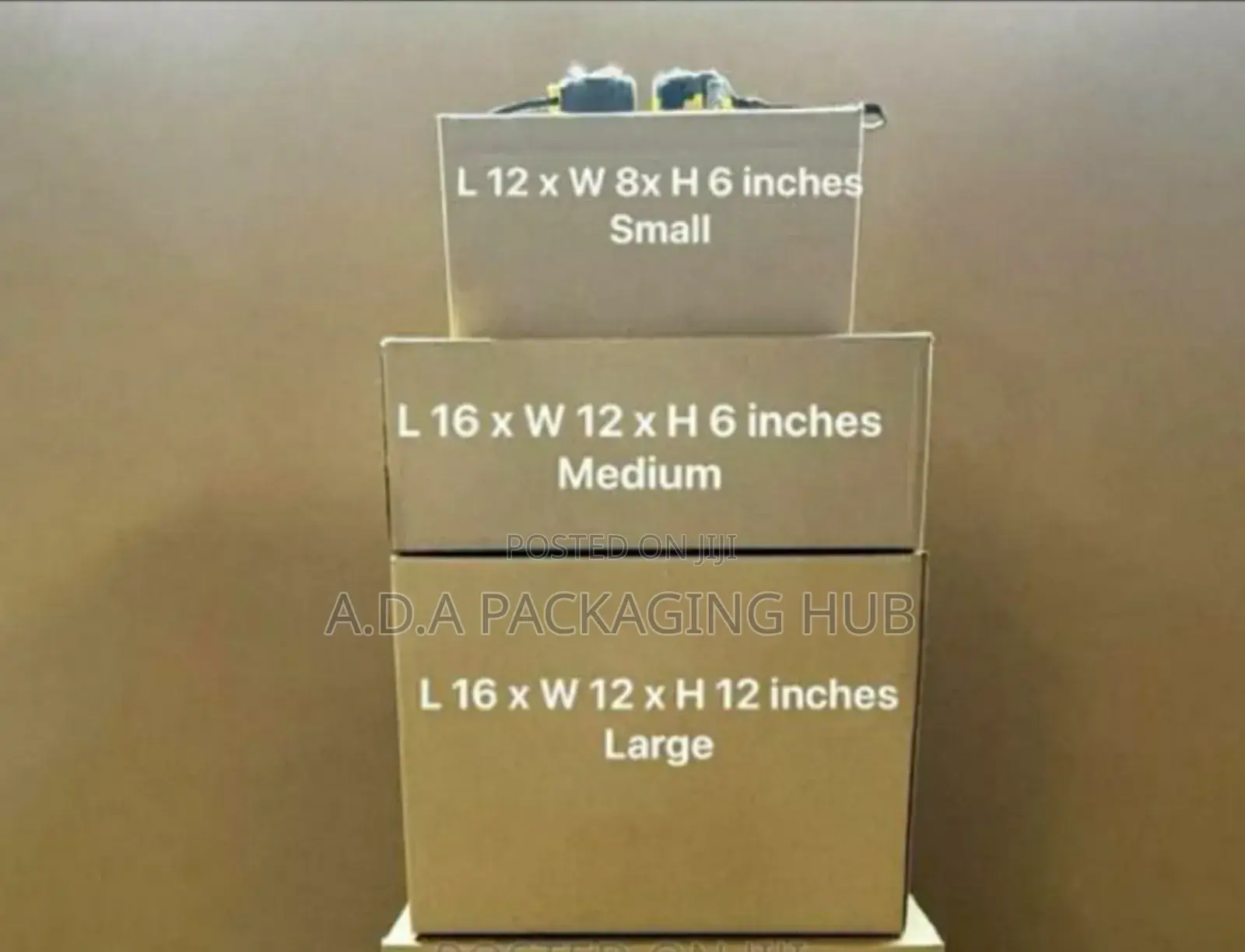 5 Ply Corrugated Carton Box (Plain Branded)