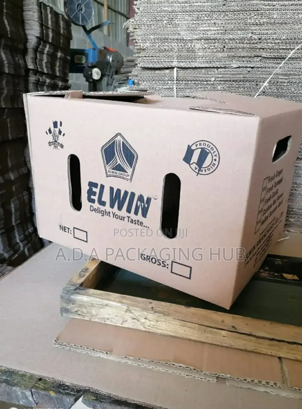 5 Ply Corrugated Carton Box (Plain Branded)
