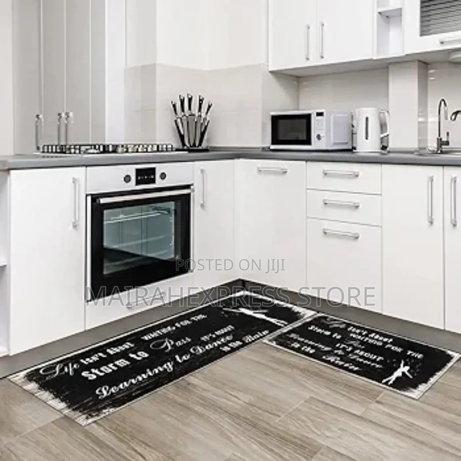 2in1 Non Slip Anti Fatigue Kitchen Floor PVC Mat 4 Kitchen