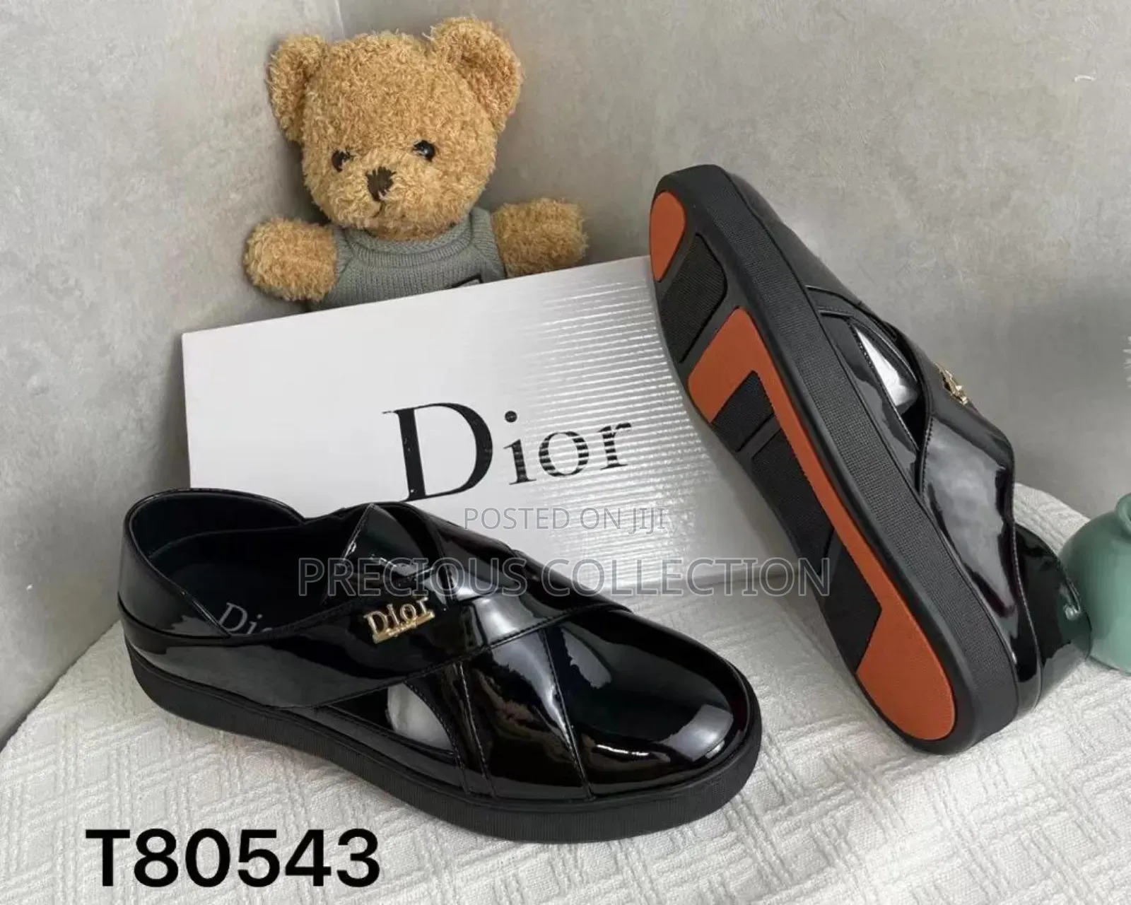 Unisex Glossy Dior Vintage Sandals