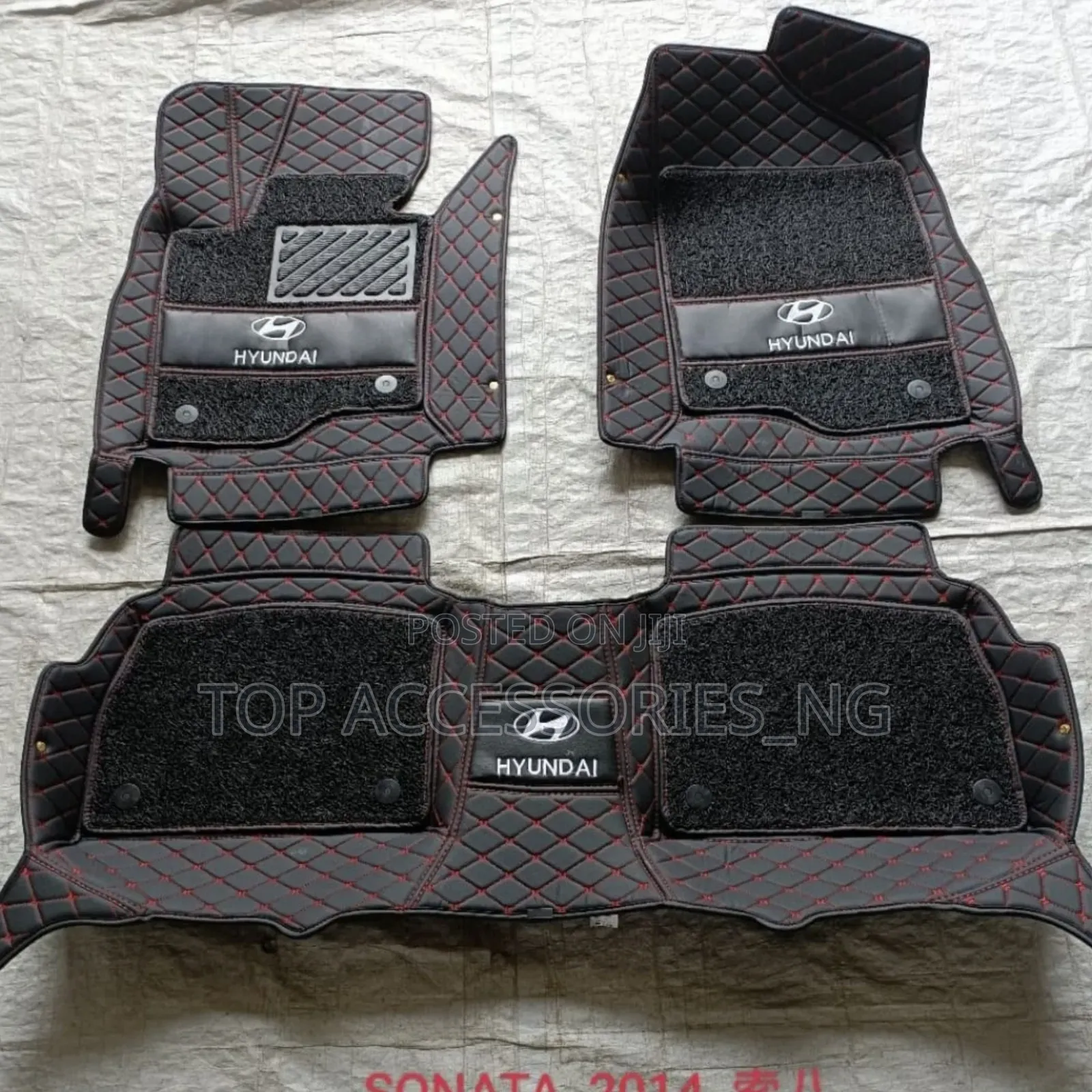 Double Foot Mat for Hyndai Sonata