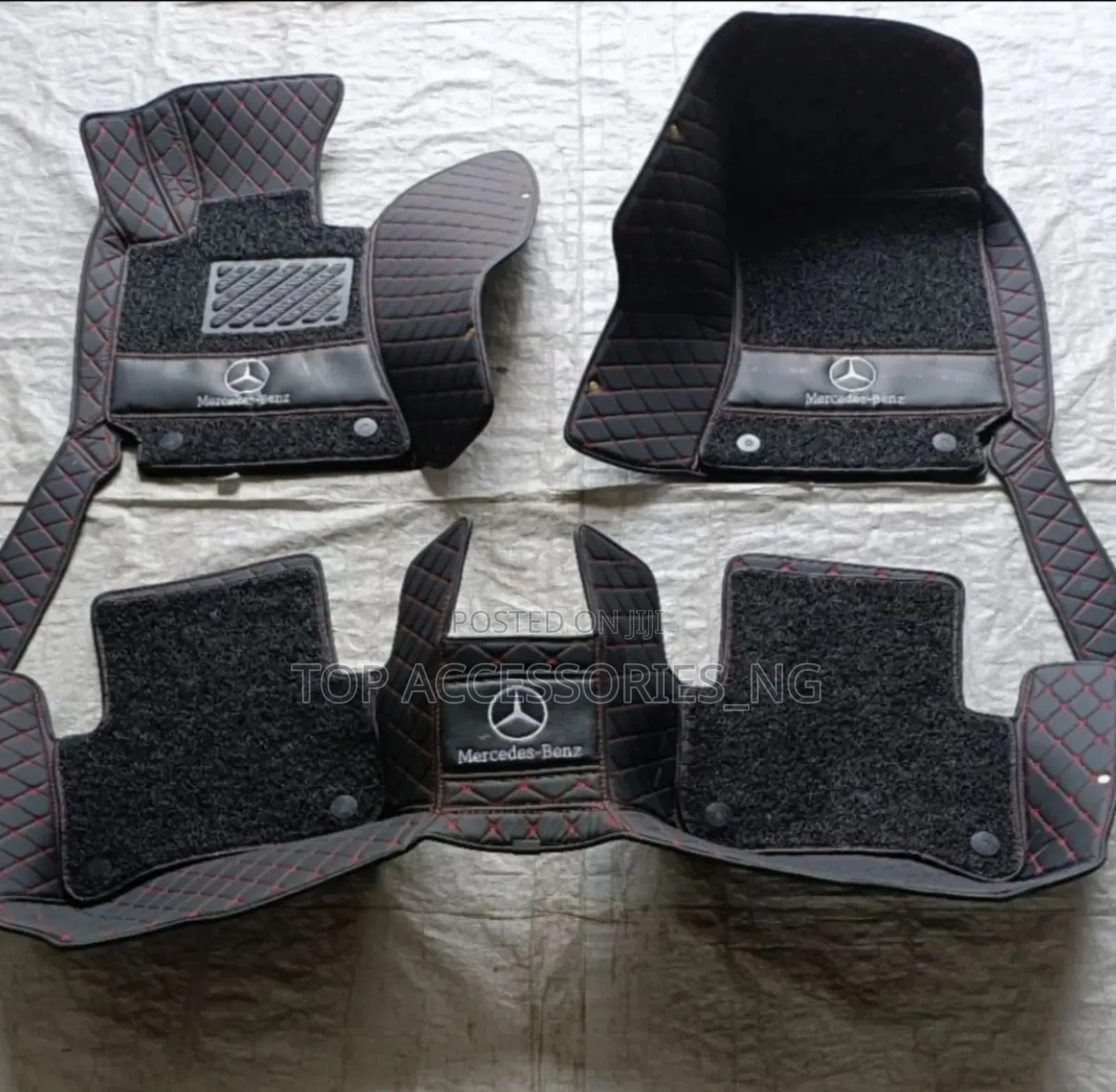 Double Layer Foot Mat for Benz C300