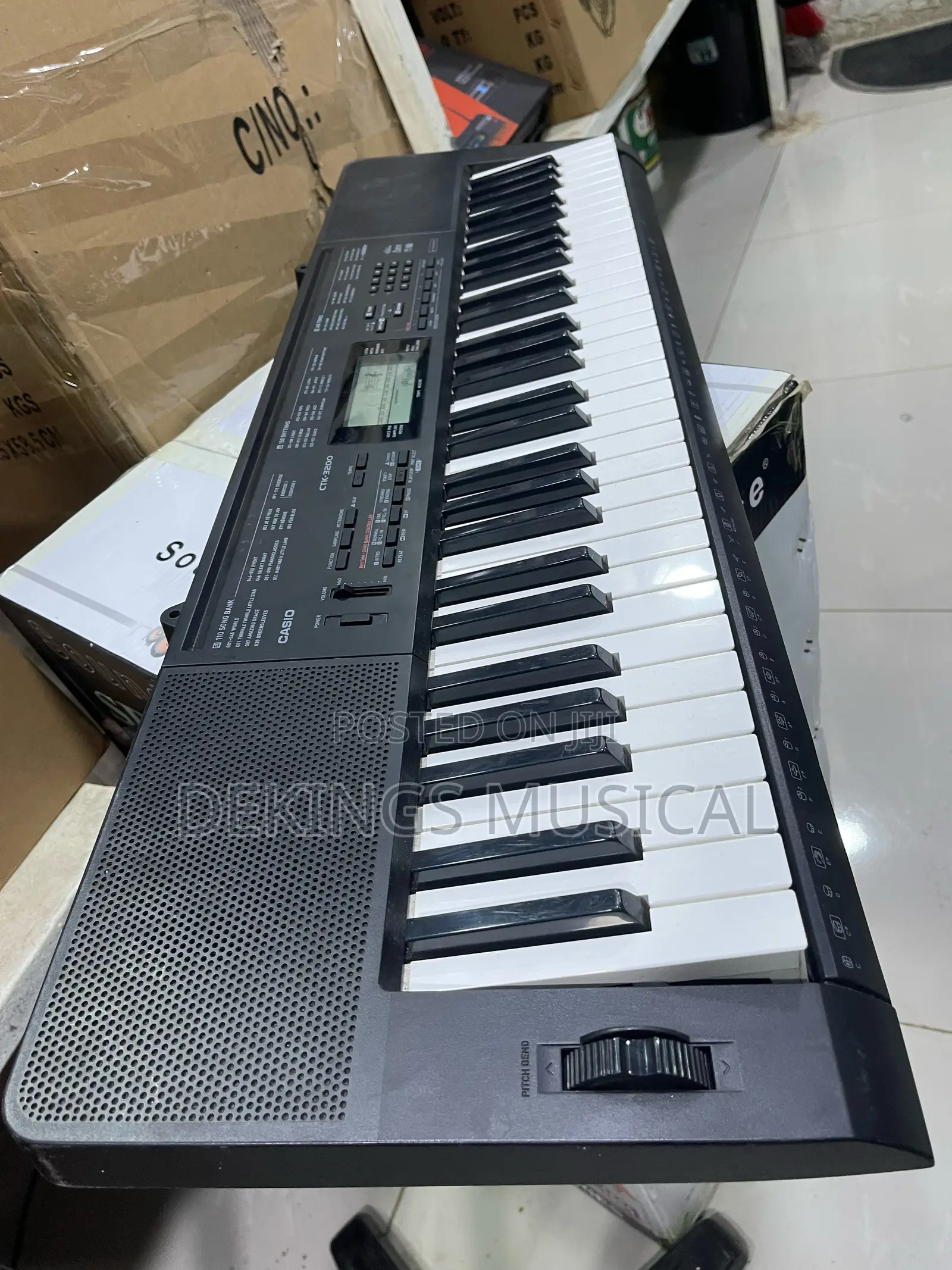 Casio CTK 3200 USB Portable Music Keyboard 61 Keys