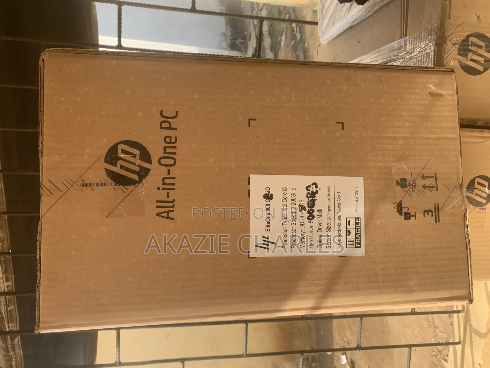 New Desktop Computer HP EliteOne 800 G3 8GB Intel Core i5 HDD 1T