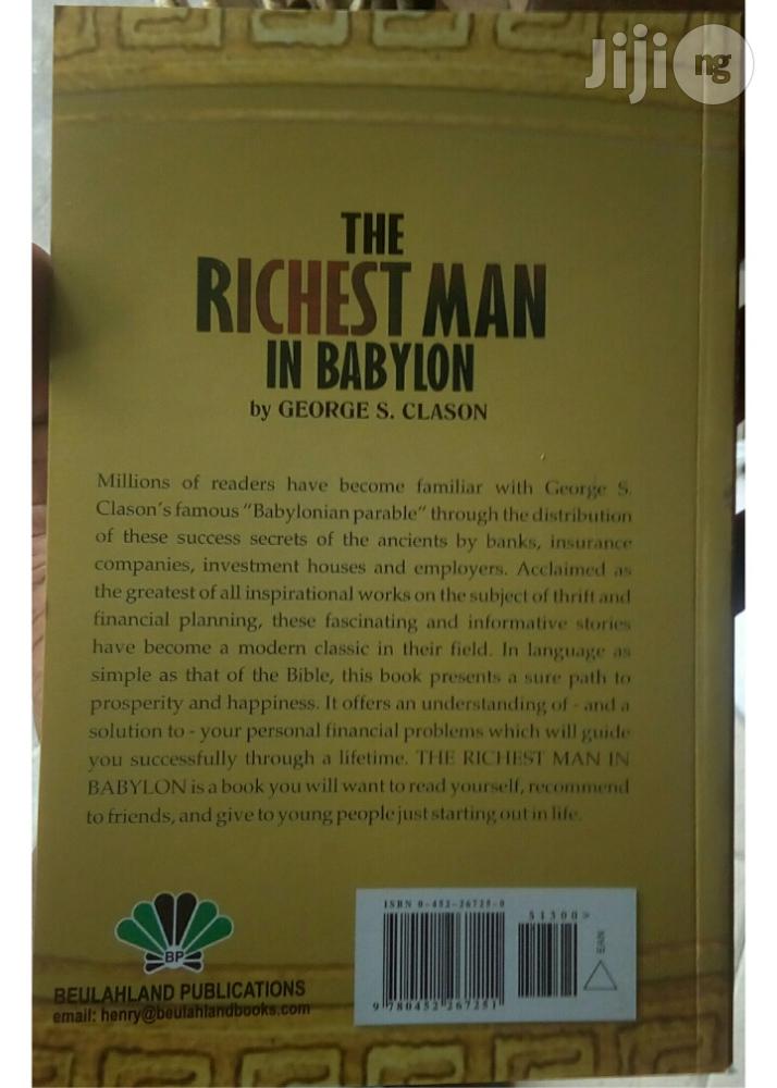 The Richest Man in Babylon by George S. Clason
