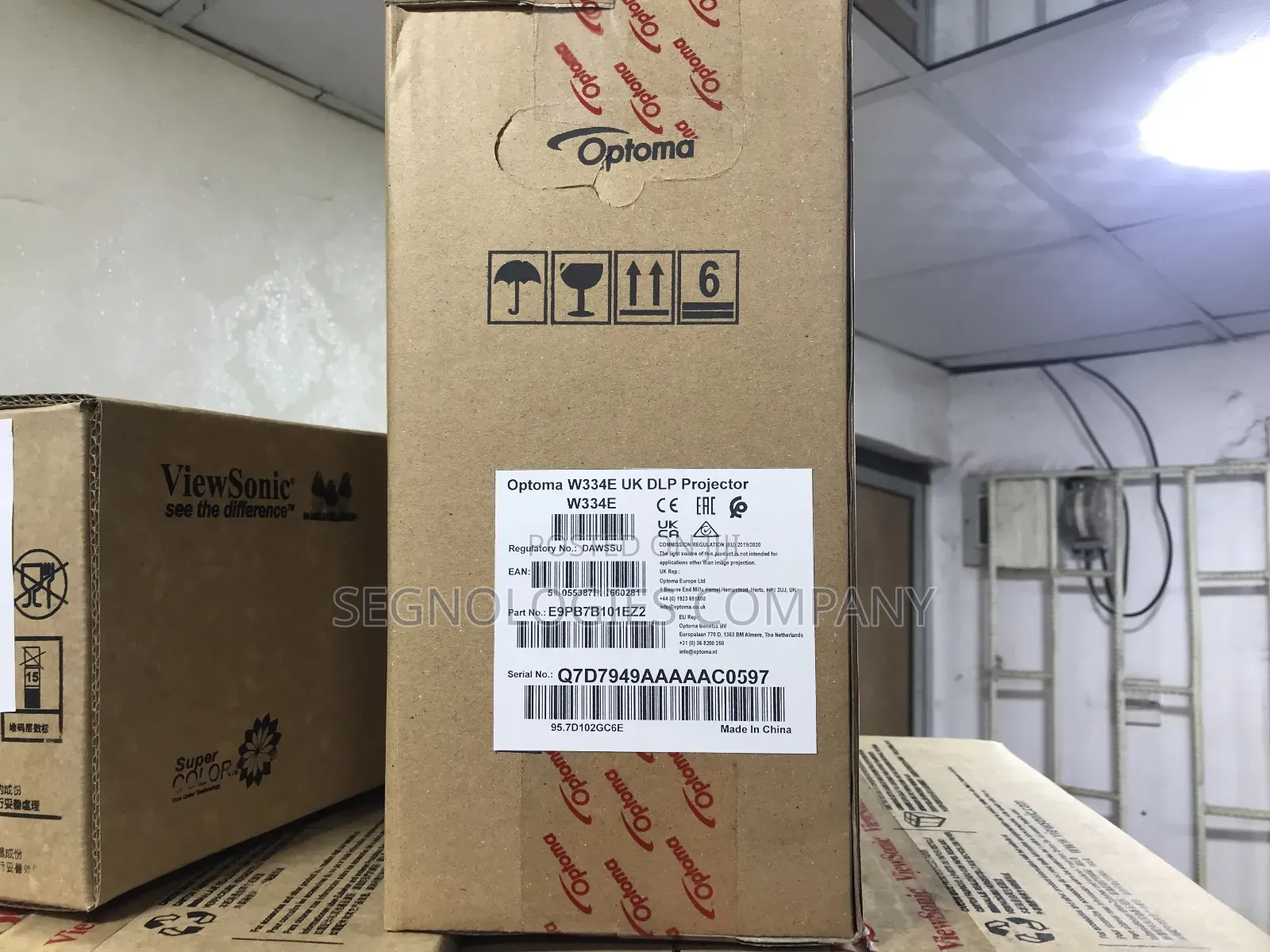 Optoma W334e 3700 Lumens 3lcd Projector