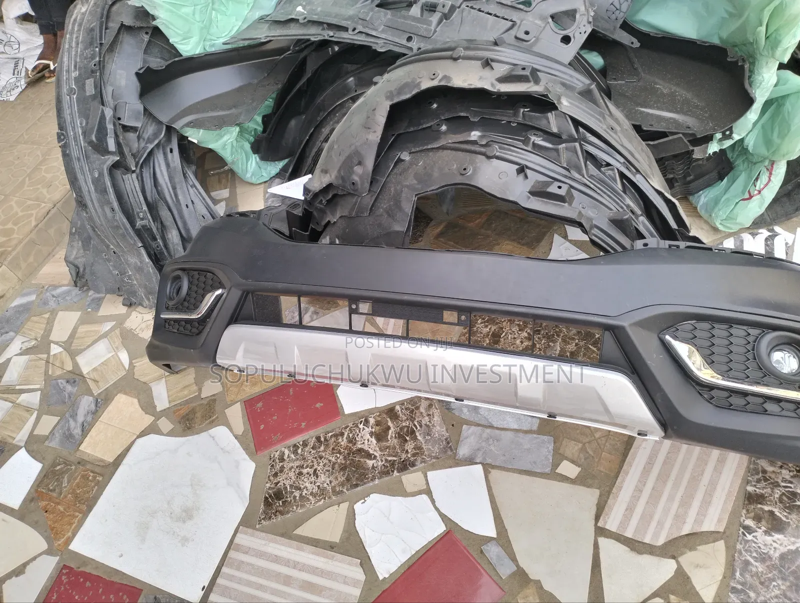 Complete Front Bumper Honda Crosstour 2014
