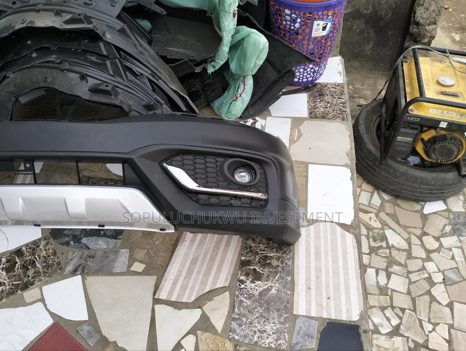 Complete Front Bumper Honda Crosstour 2014