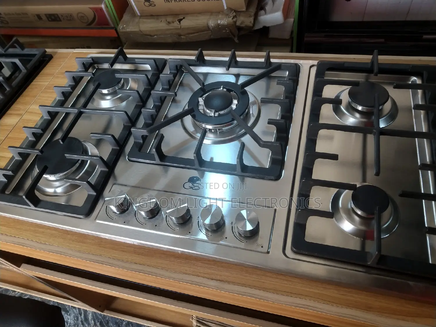 GS 60x90cm Stainless Inbuilt Gas Cooker 100% Copper