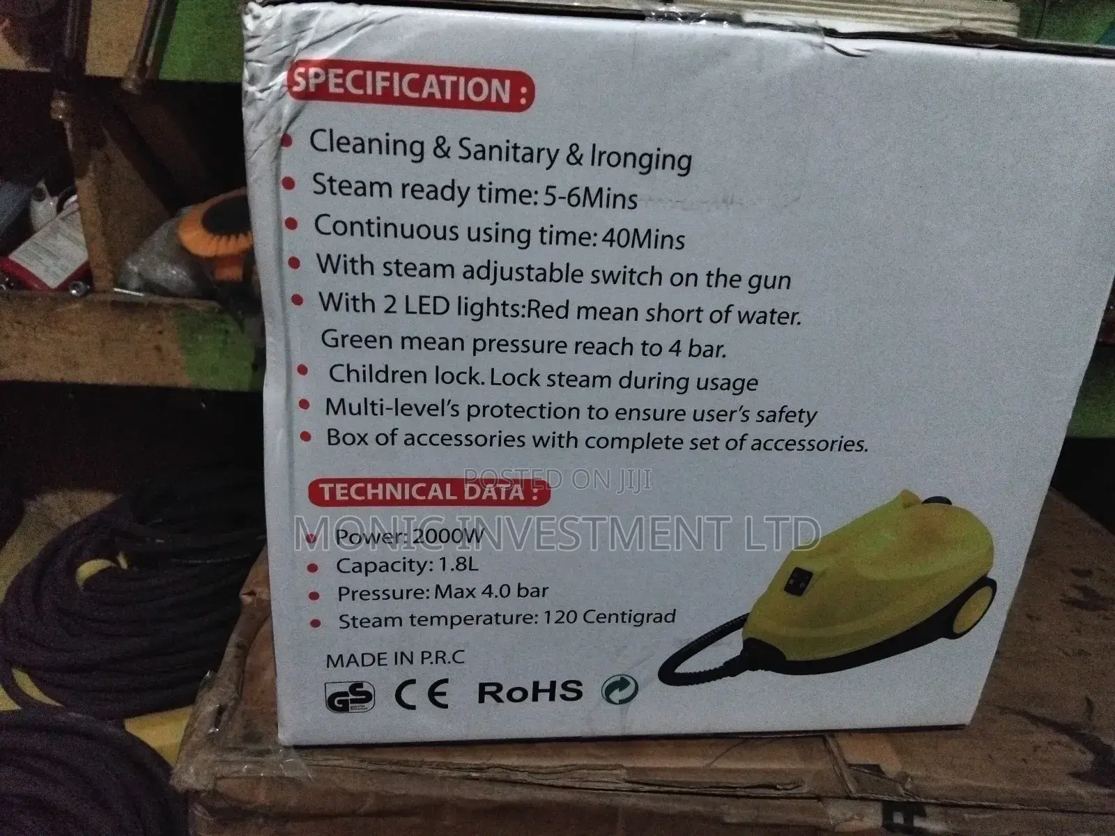 Robayes Steam Cleaner