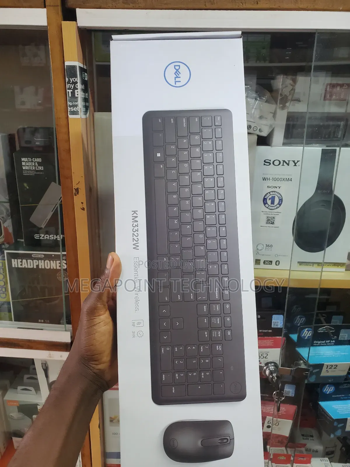 Dell Wireless Keyboard and Mouse Km3322w