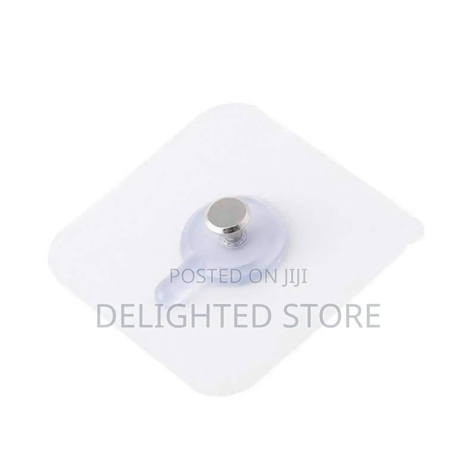 12pcs Transparent Traceless -Adhesive Nailless Wall Hook