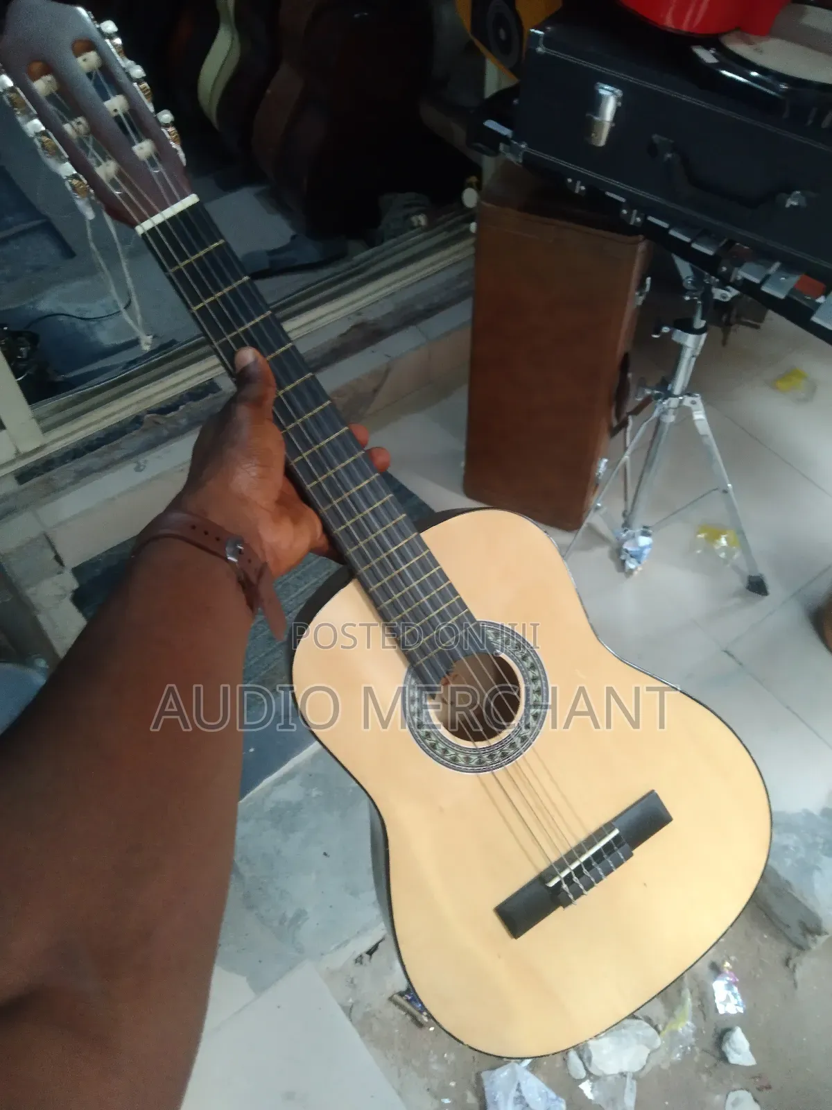 Yamaha Kids Guitar in Brown and Red Colour