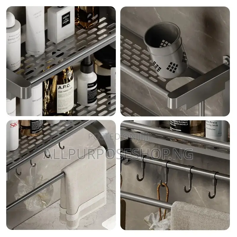 3 Layer Bathroom Rack
