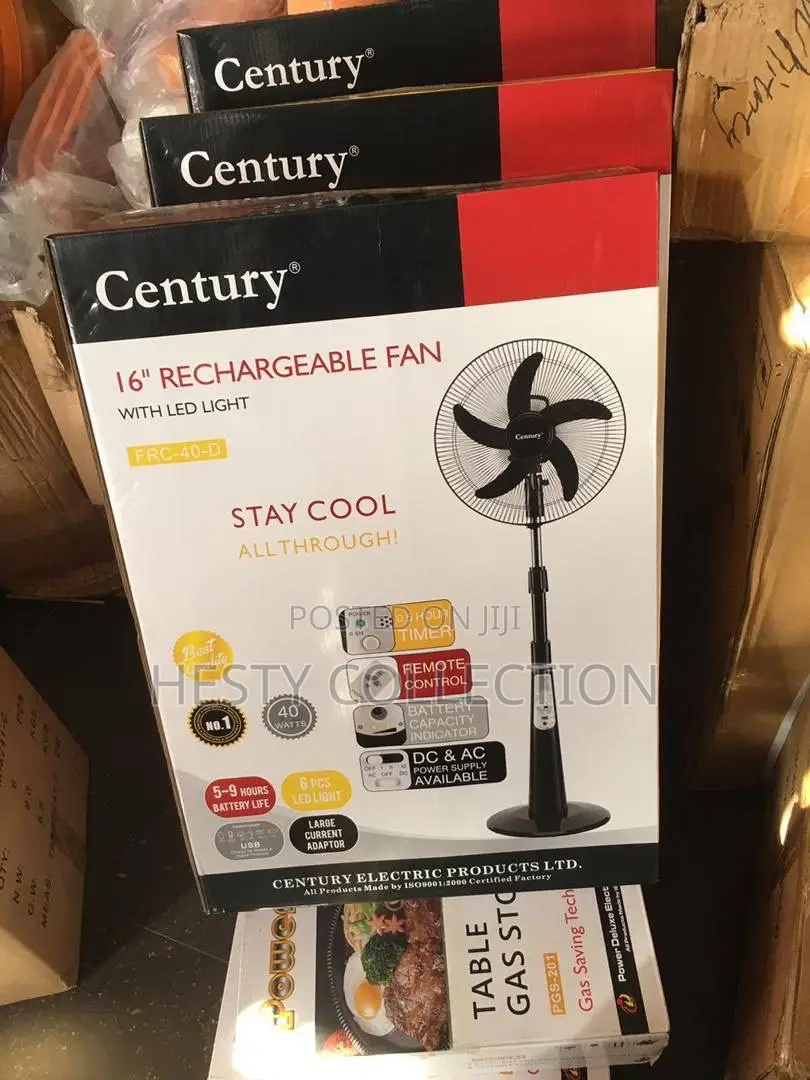 16 Inches 18 Inches Century Rechargeable Fan