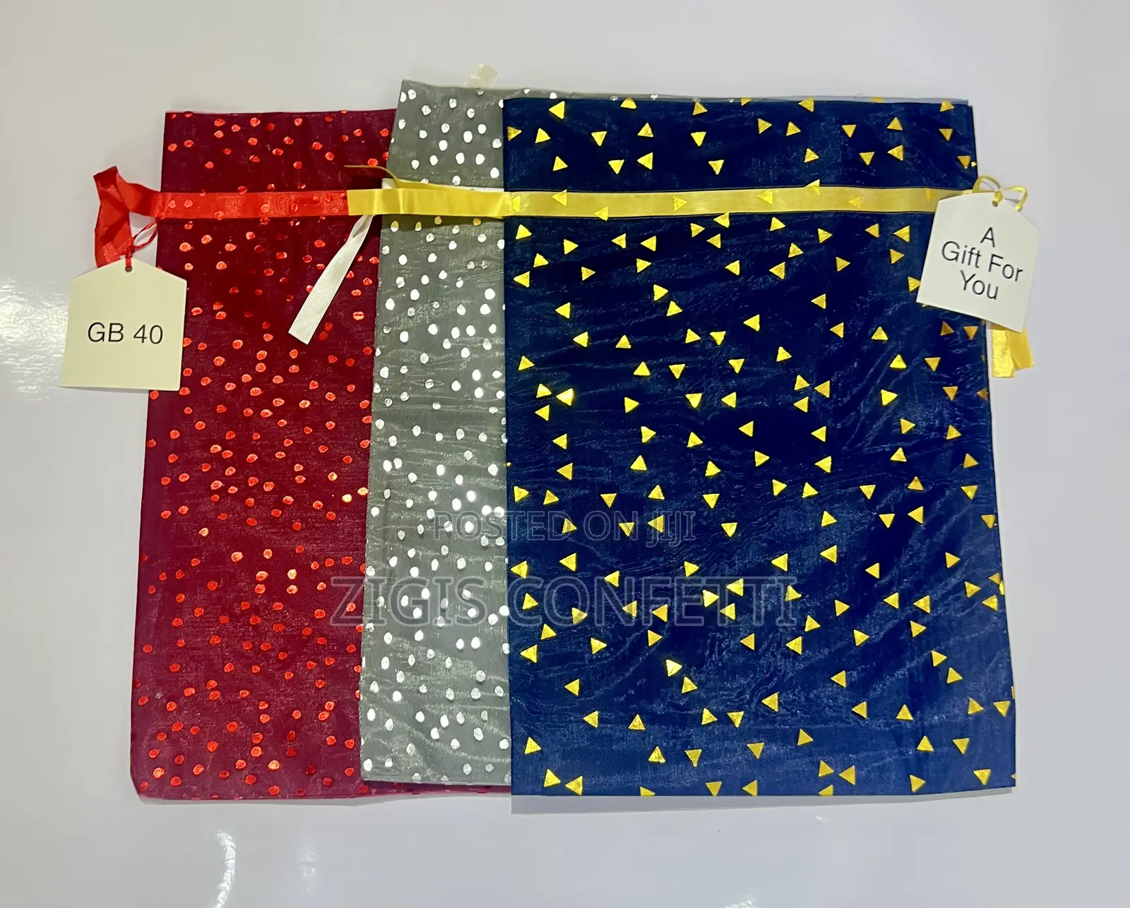 High Quality Organza Drawstring Gift Bag