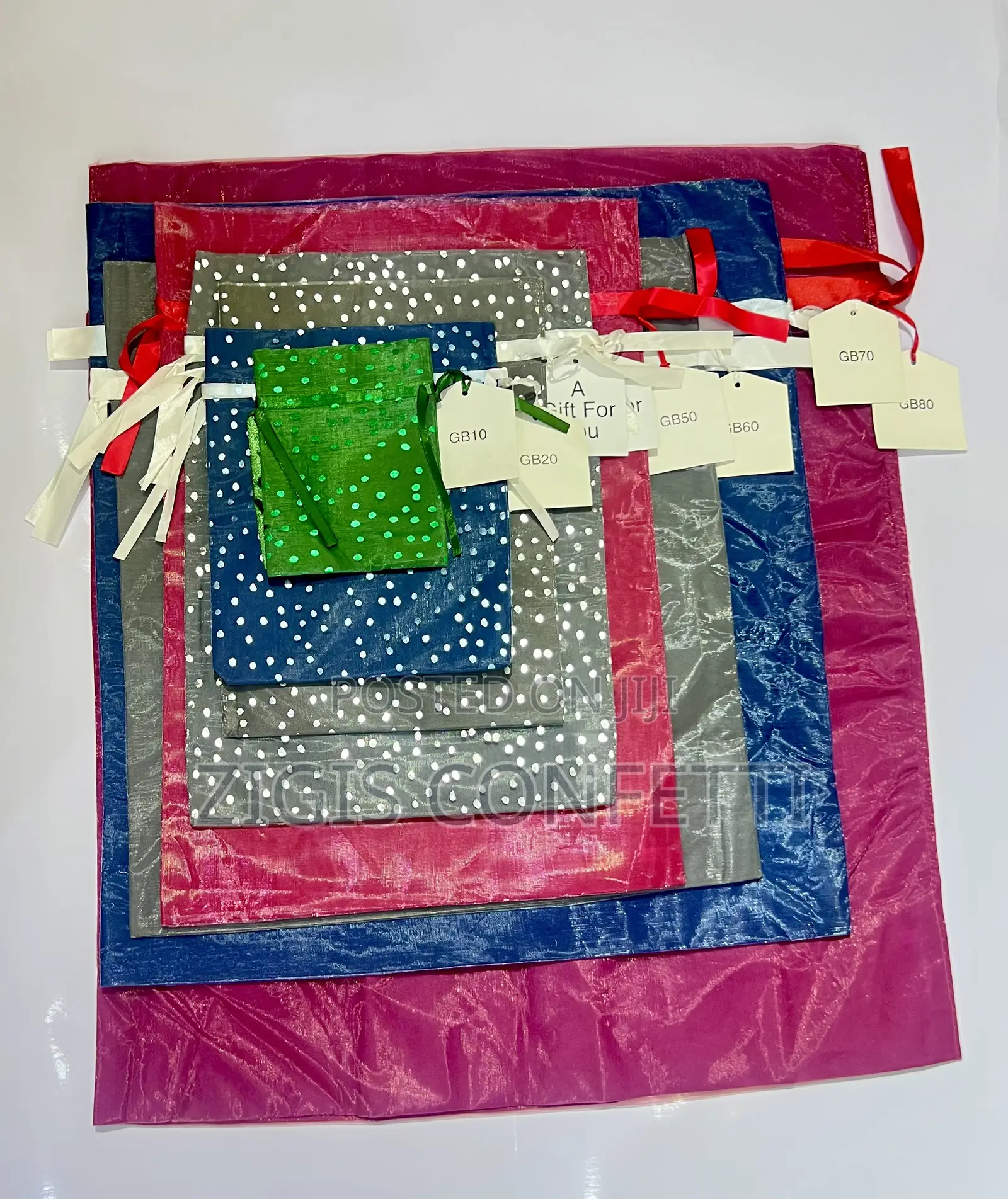 High Quality Organza Drawstring Gift Bag