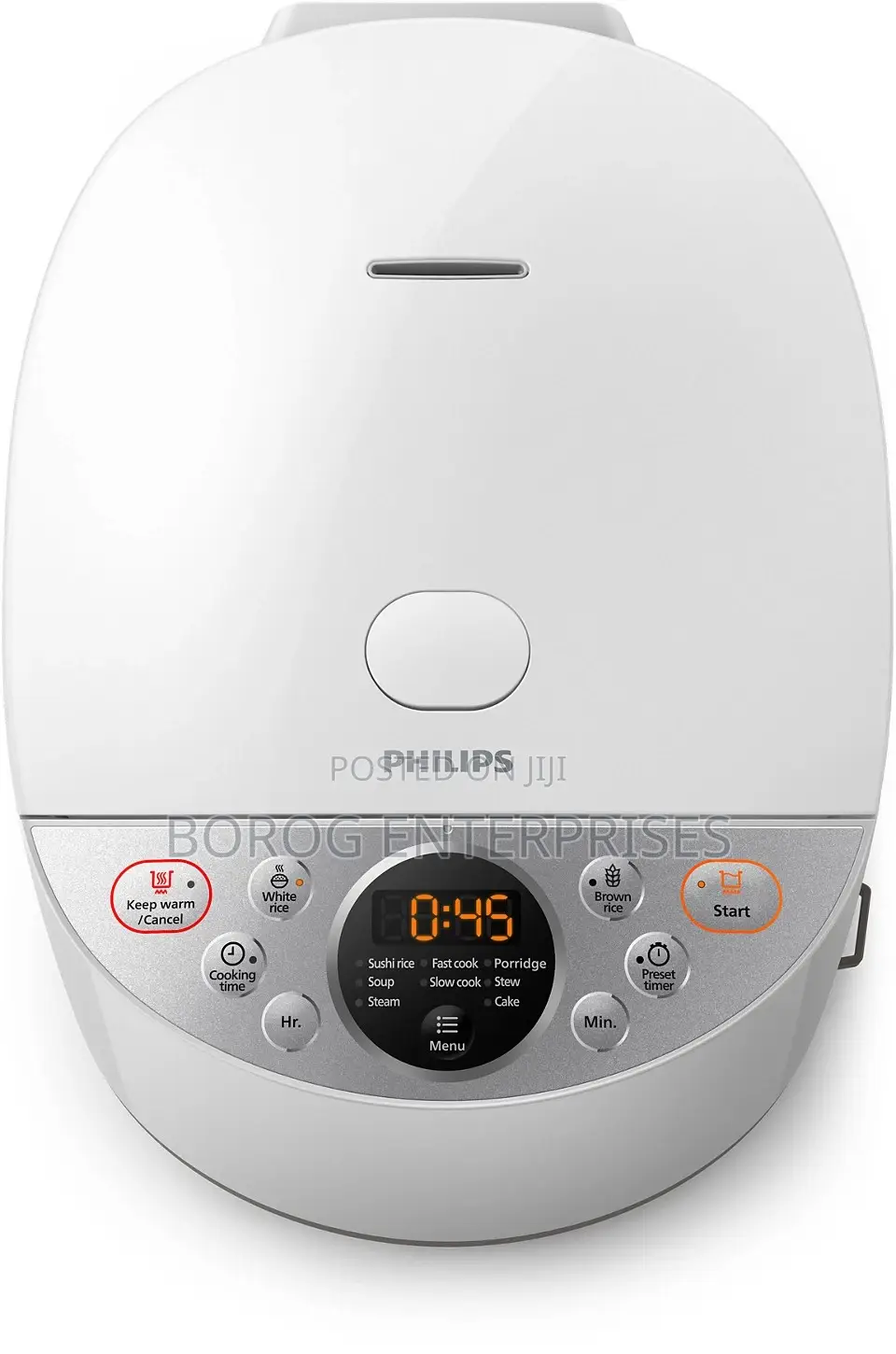 Philips Digital 1.8l Rice Cooker-Hd4515/55