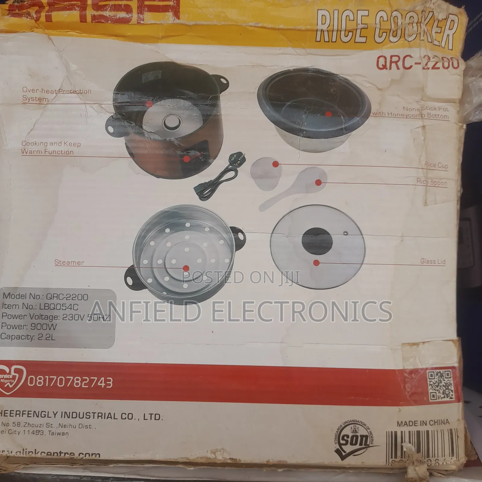 QASA Rice Cooker QRC-2200