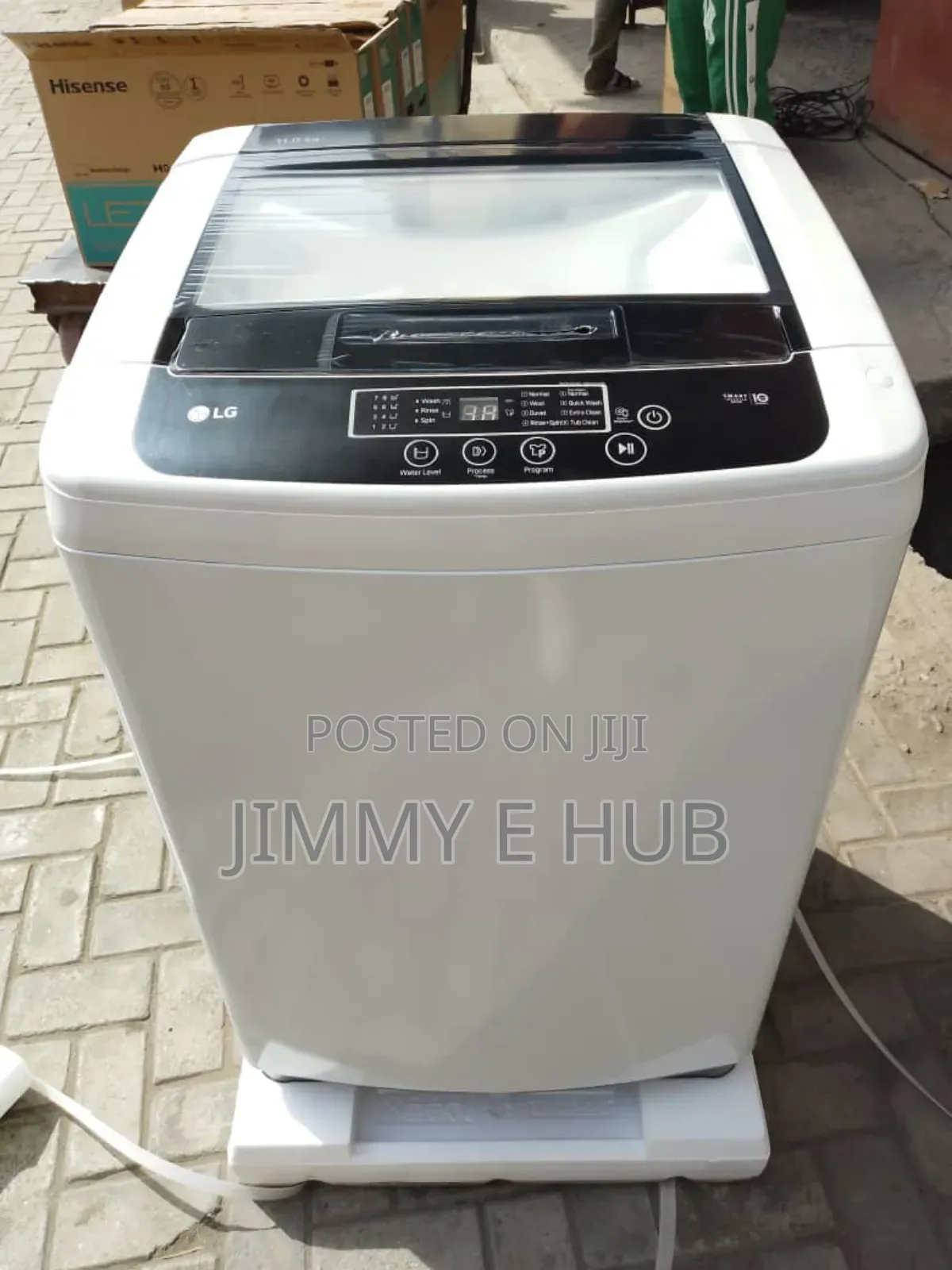 LG 1185NEHT 11KG Top Load Washing Machine
Lgwm1185neht