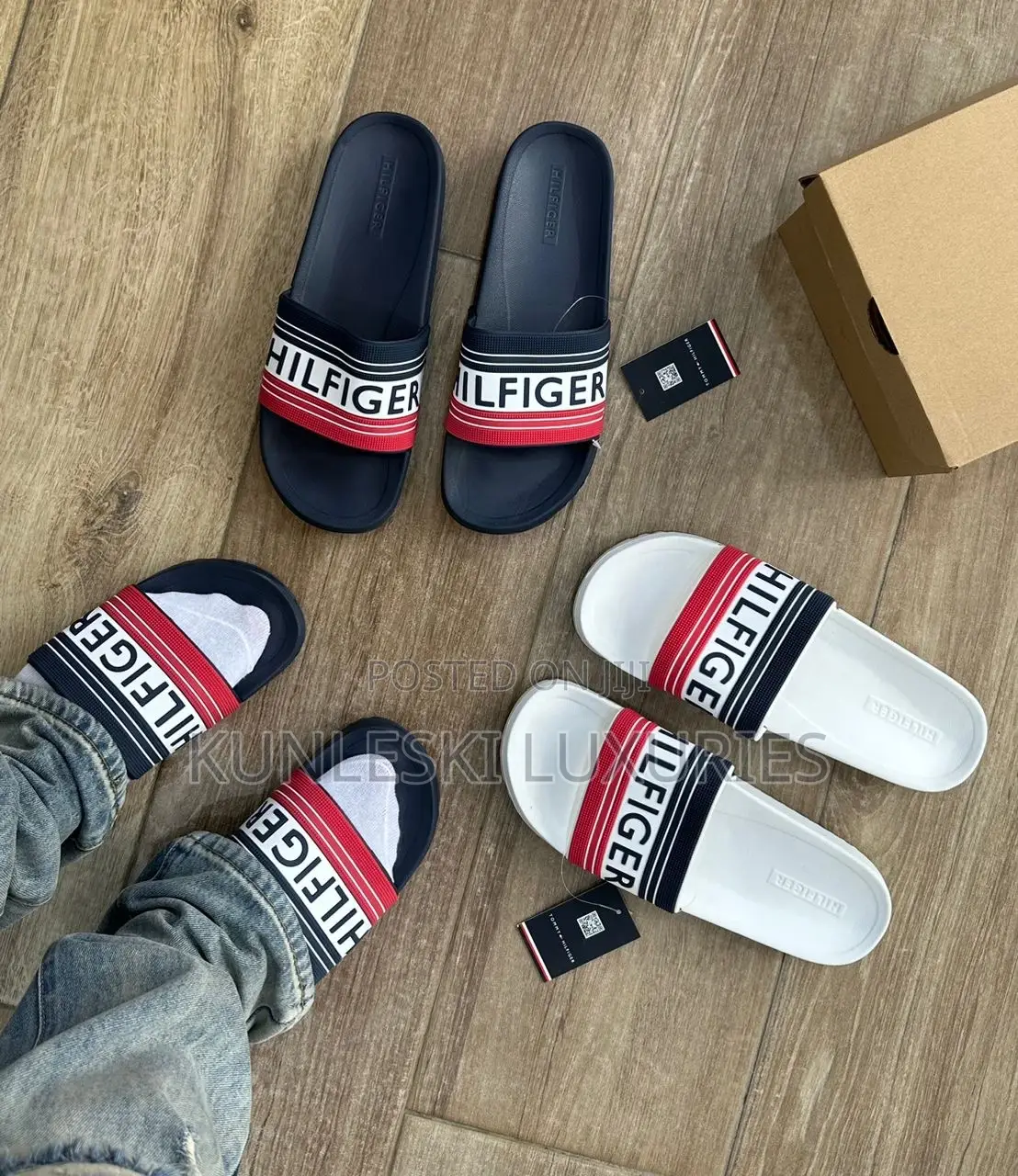 Original Tommy Hilfiger Slides Collections