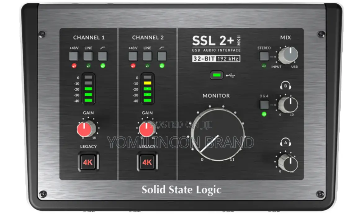 SSL SSL2+ 2-in/4-Out USB-C Audio Interface