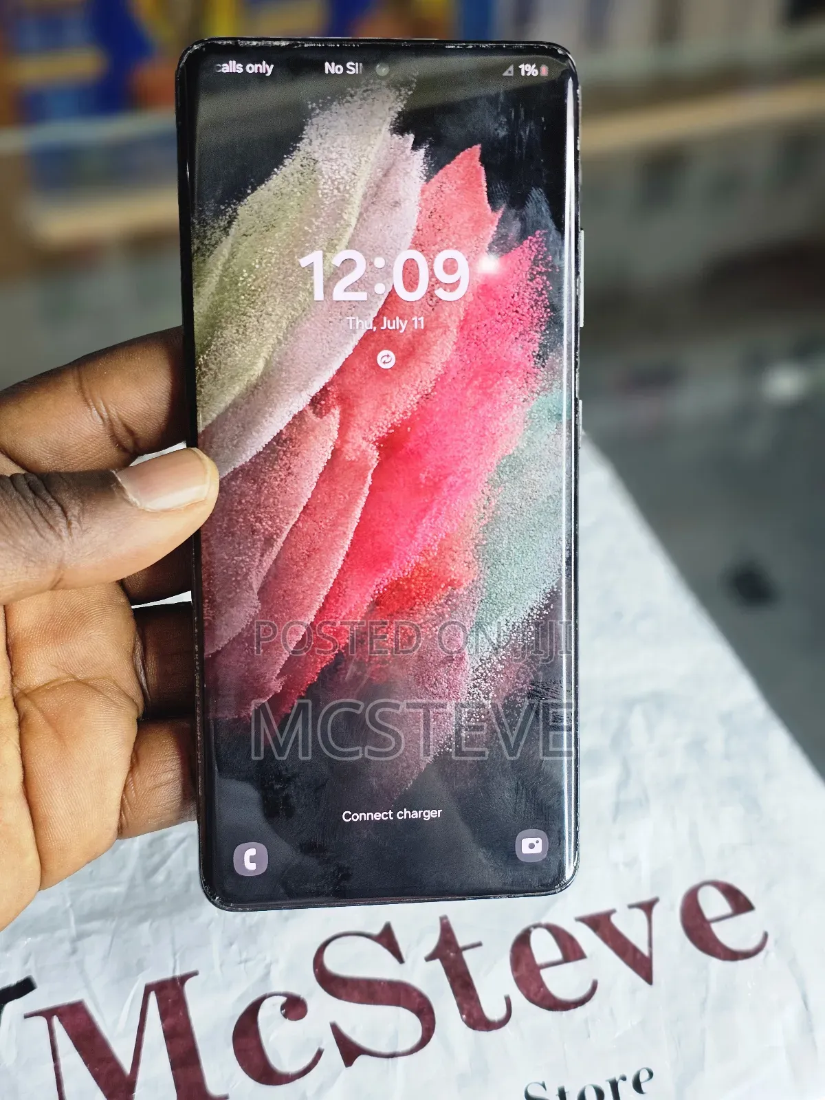 Samsung Galaxy S21 Ultra 5G 128 GB Black