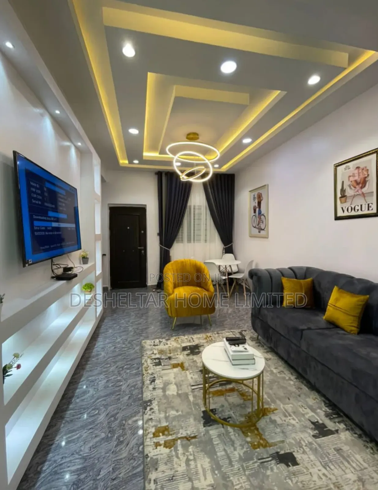 Furnished 2bdrm Block of Flats in Horizon Cyberville, Lekki Phase 1