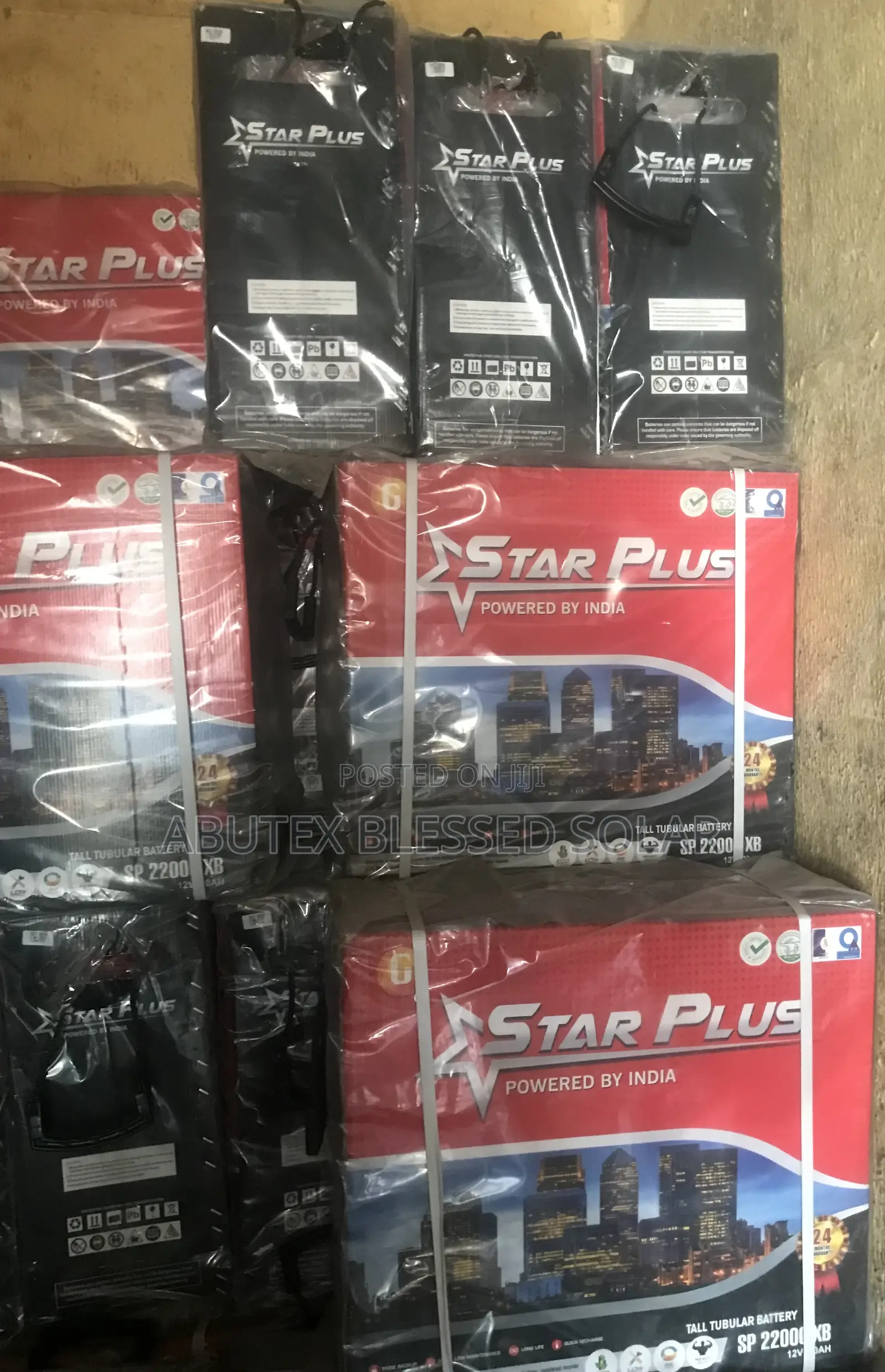 220ah Star Plus Tubular Battery Powered by India