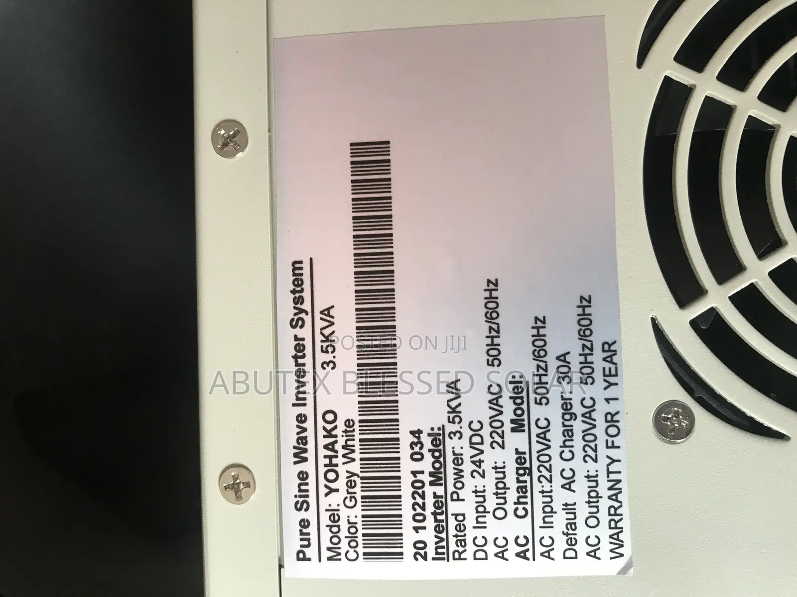 3.5kva 24v Yohaok None Hybrid Solar Wava Inverter