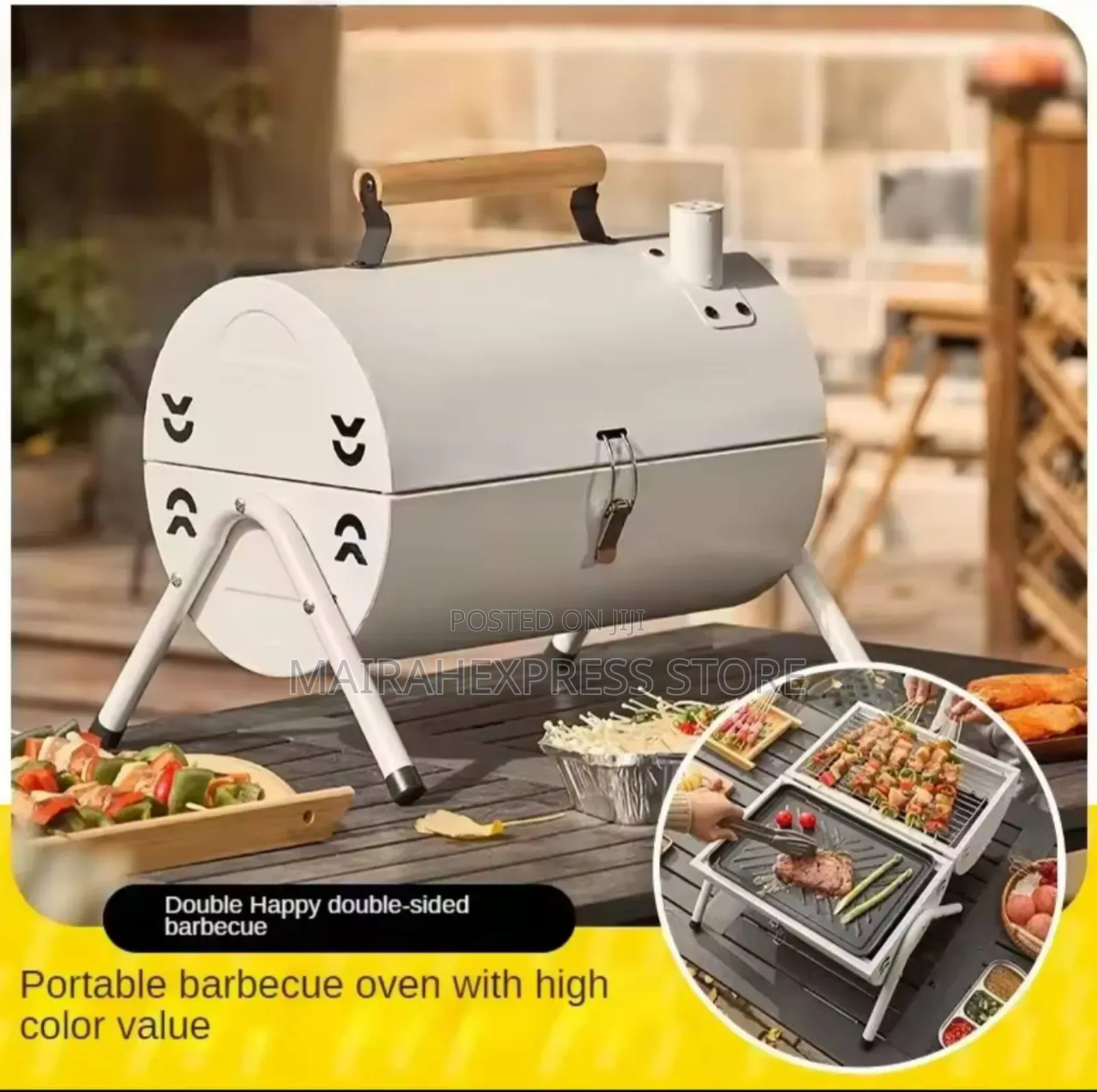 Multifunctional Outdoor Barbeque Grill