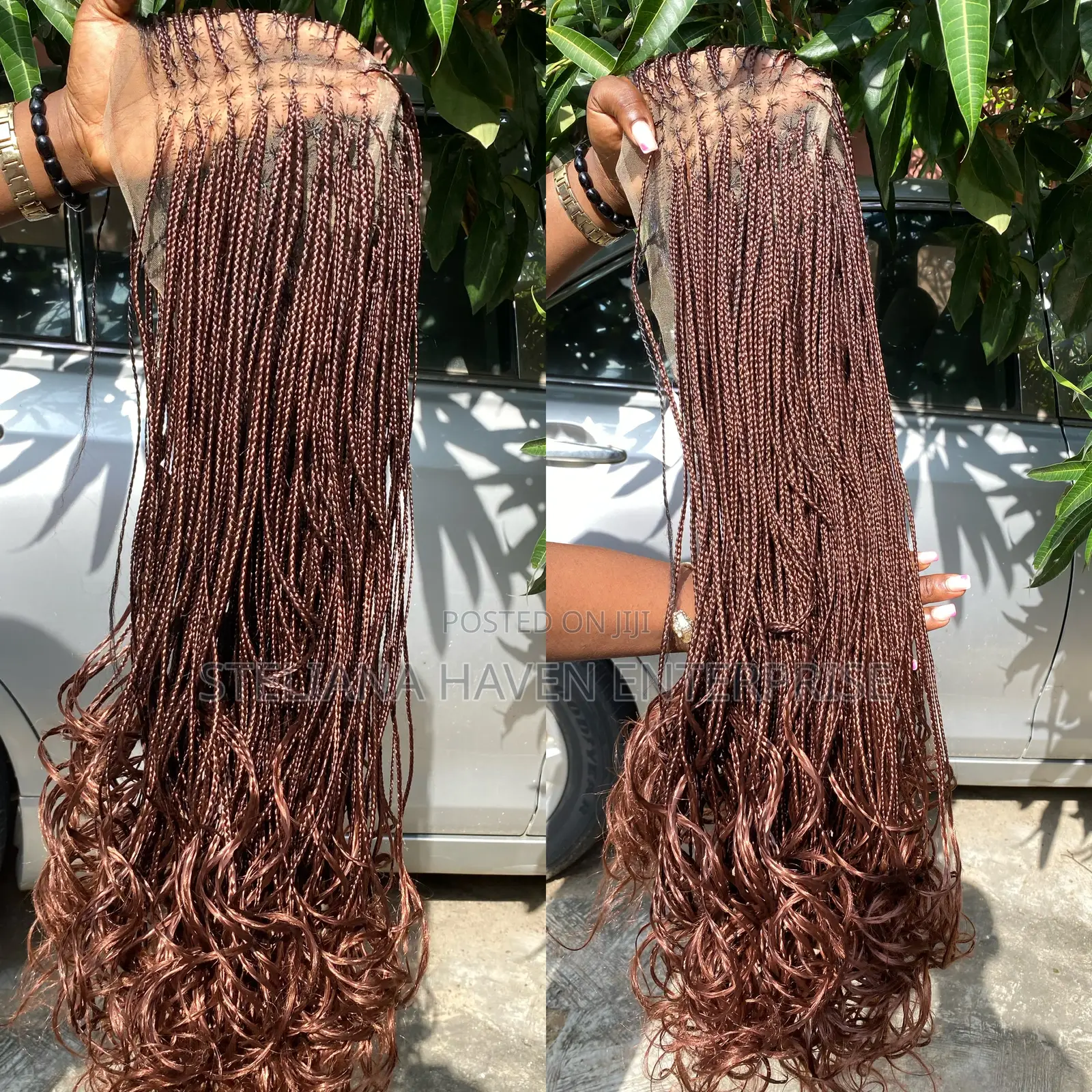 Luxury French Curls Glueless Braided Wig