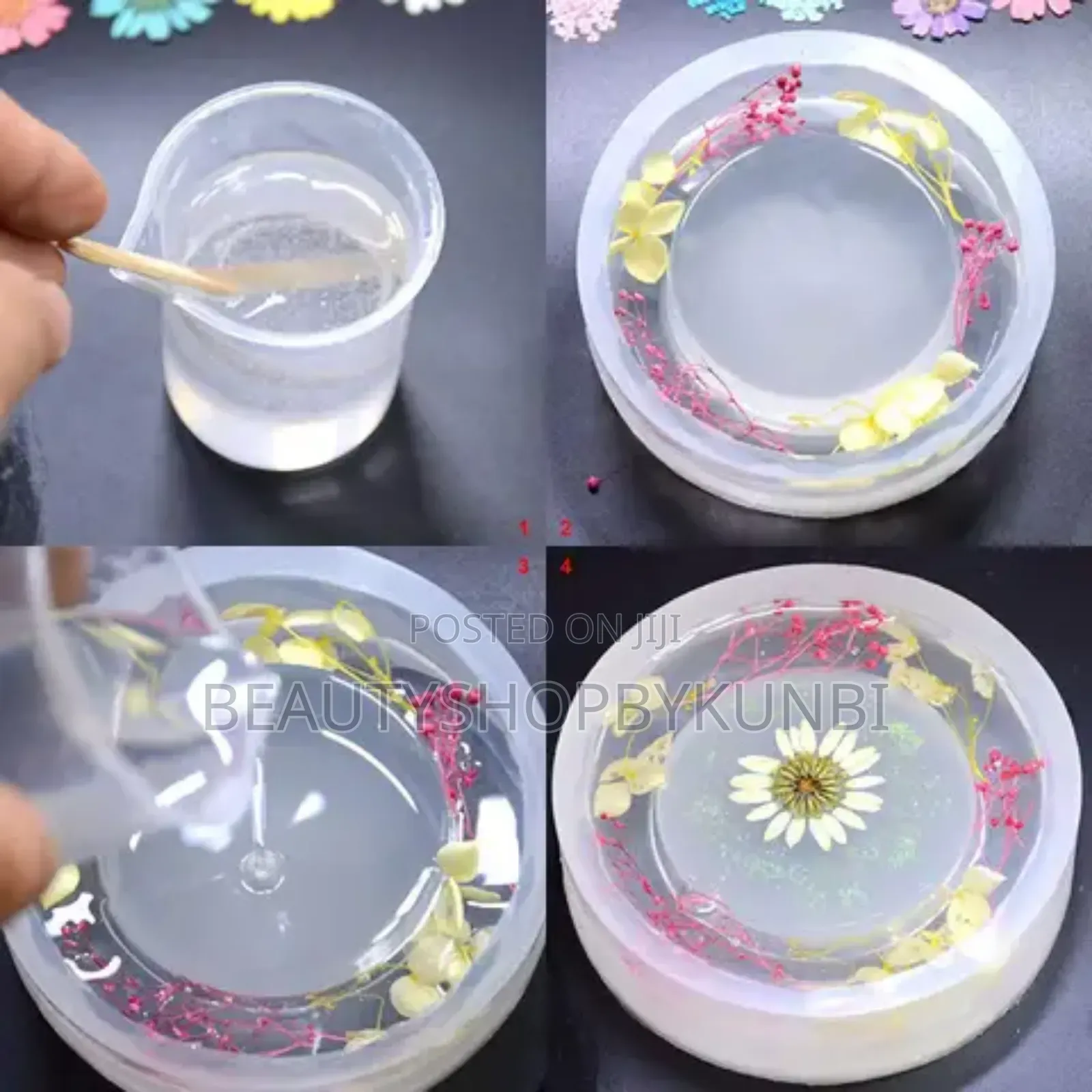 Ash Tray Resin Epoxy Single Mold